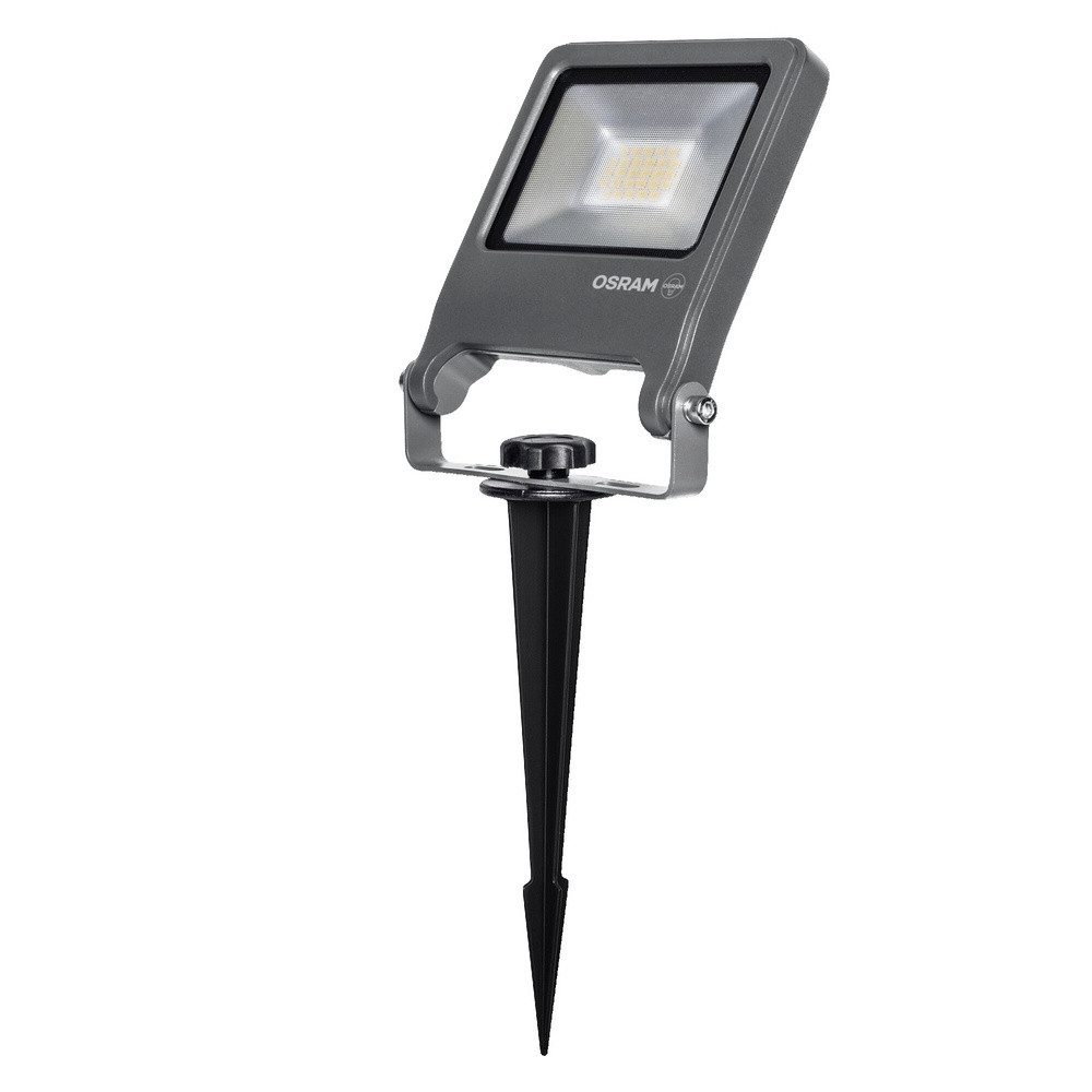 Osram Gartenleuchte OSRAM 4099854585852 ENDURA® Garden Flood Spike 20W 3000K LED-Gartenstr