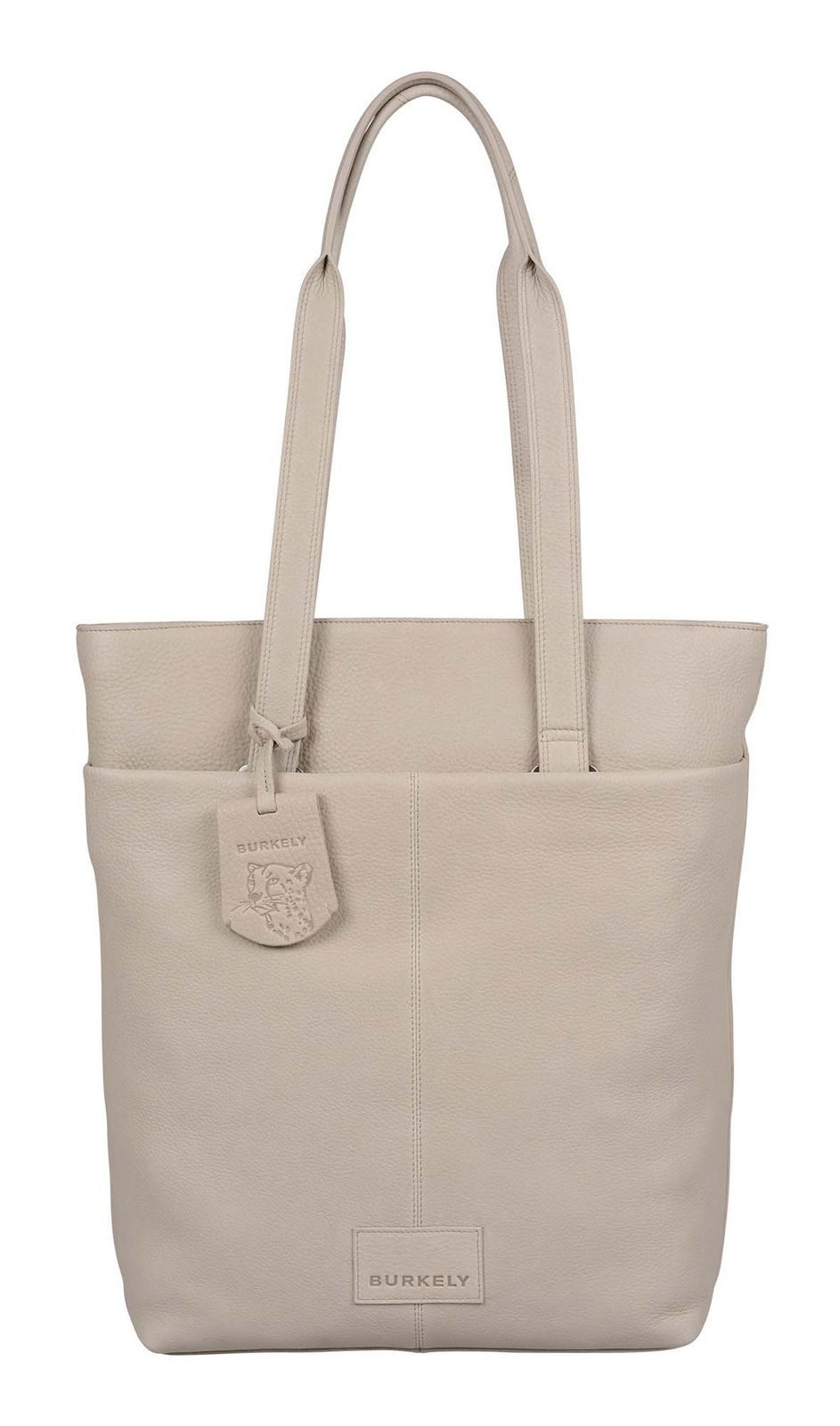 Burkely Rucksack Backpack Shopper (Set, 2-tlg), aus echtem Leder