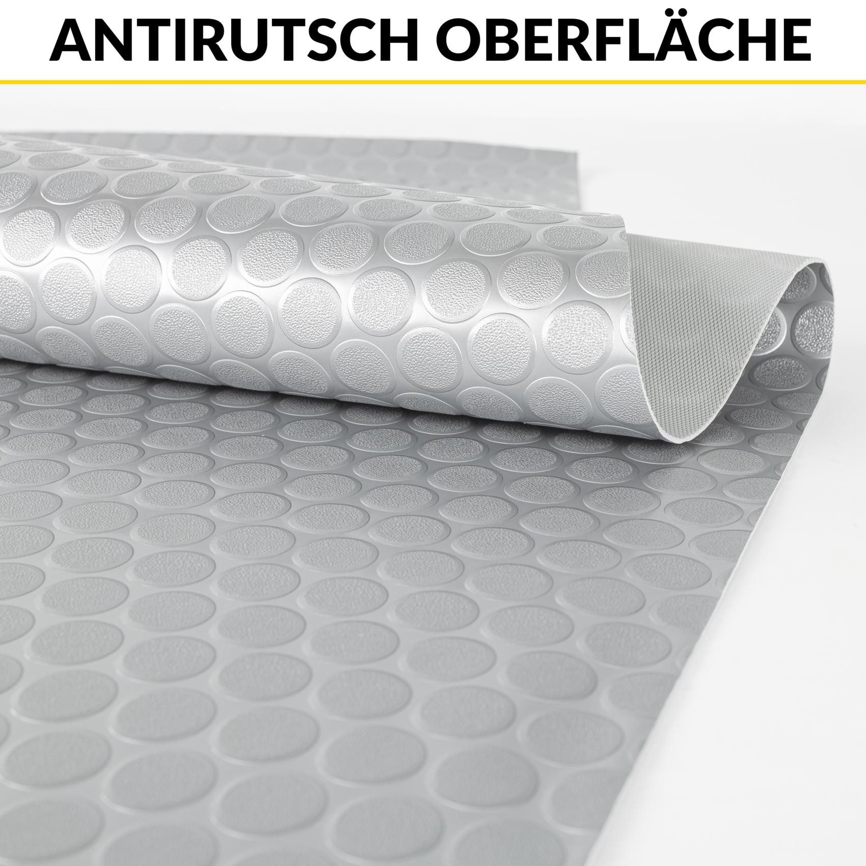 ANRO Vinylboden DIONIS Bodenbelag Stark Linoleum PVC-Bodenbelag gerollt, Feuchtigkeitsbarriere feine Optik, Wasserbeständig Langlebig PVC Matte in Größe: 100x100cm