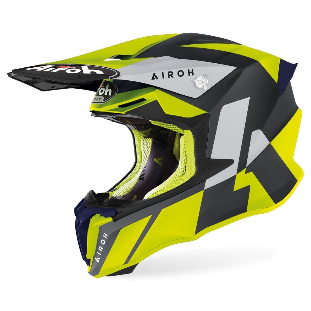 Airoh Motocrosshelm Twist 2.0 Lift Motocross-Helm, Waschbar