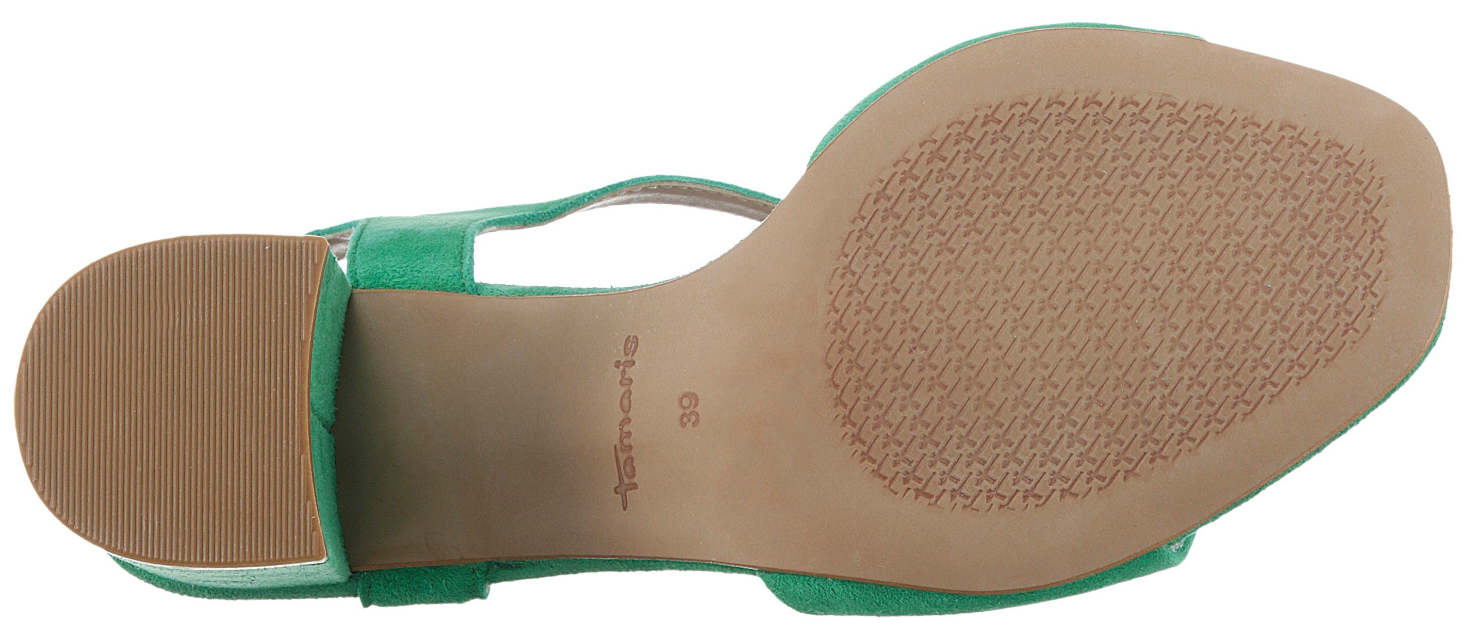 Touch Sandalette It-Ausstattung mit Tamaris grün