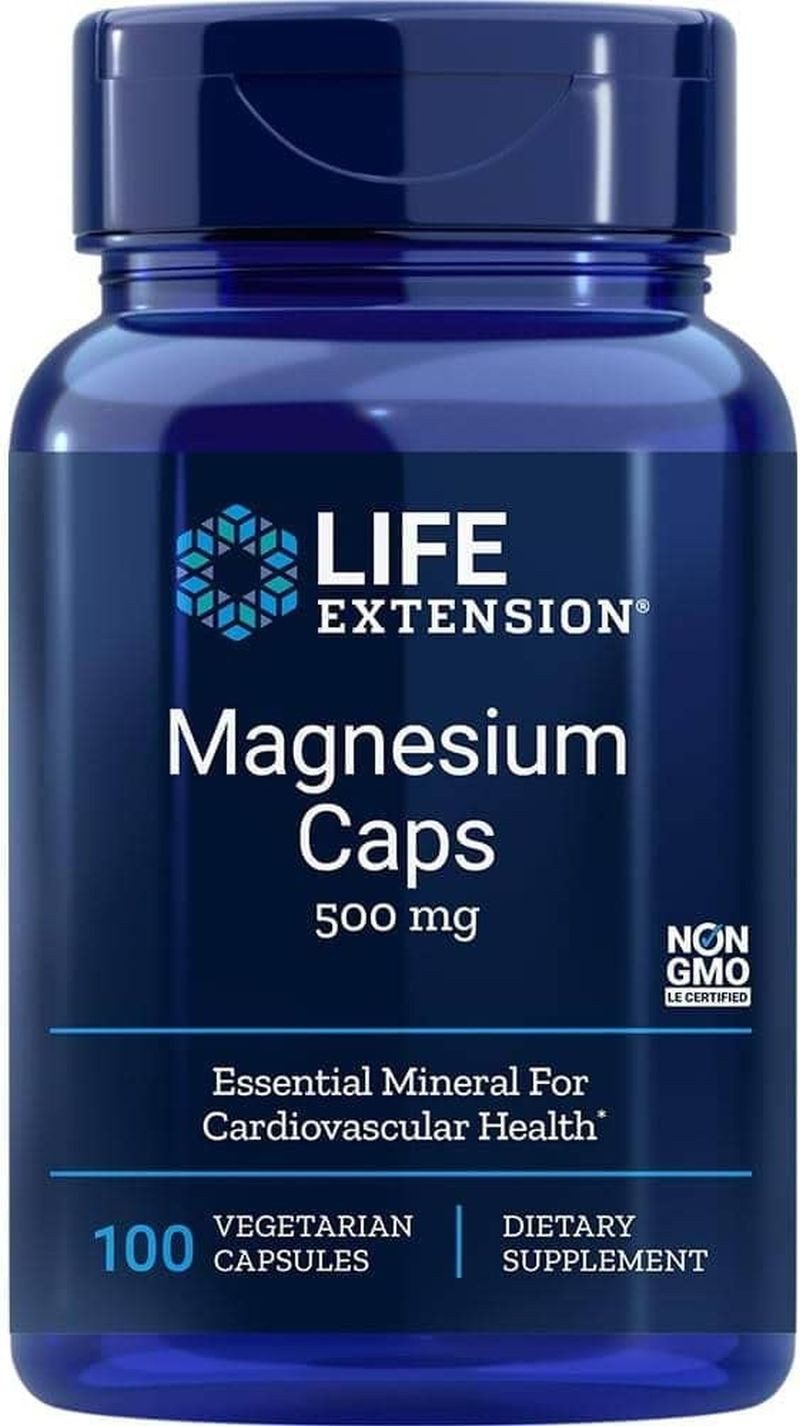 Life Extension Life Extension Magnesium Caps 500 mg-100 Kapseln Kapseln