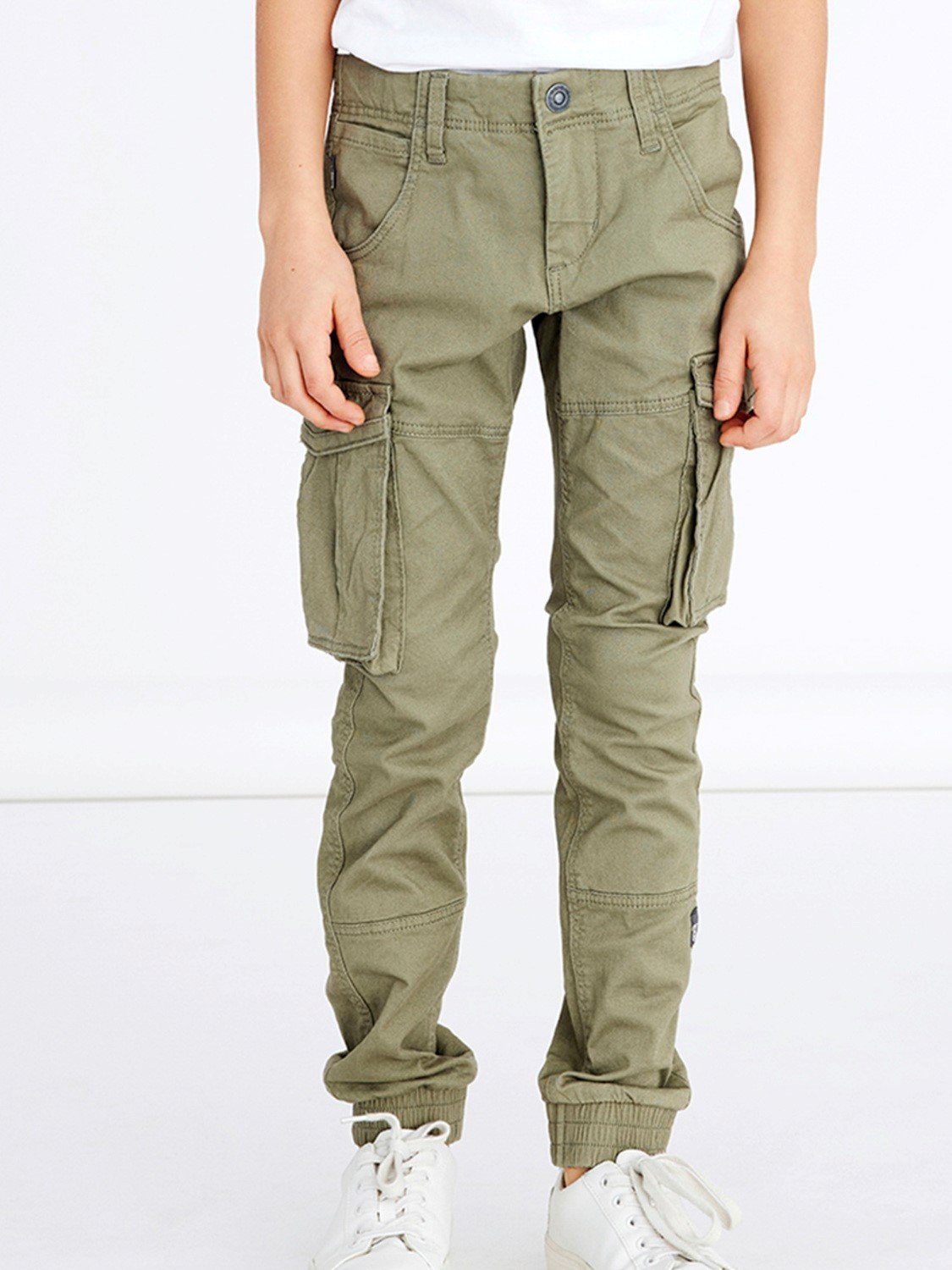 Name It Cargohose »Kinder Cargo Hose für Jungen Jogger Chino Pants Freizeithose Baumwolle