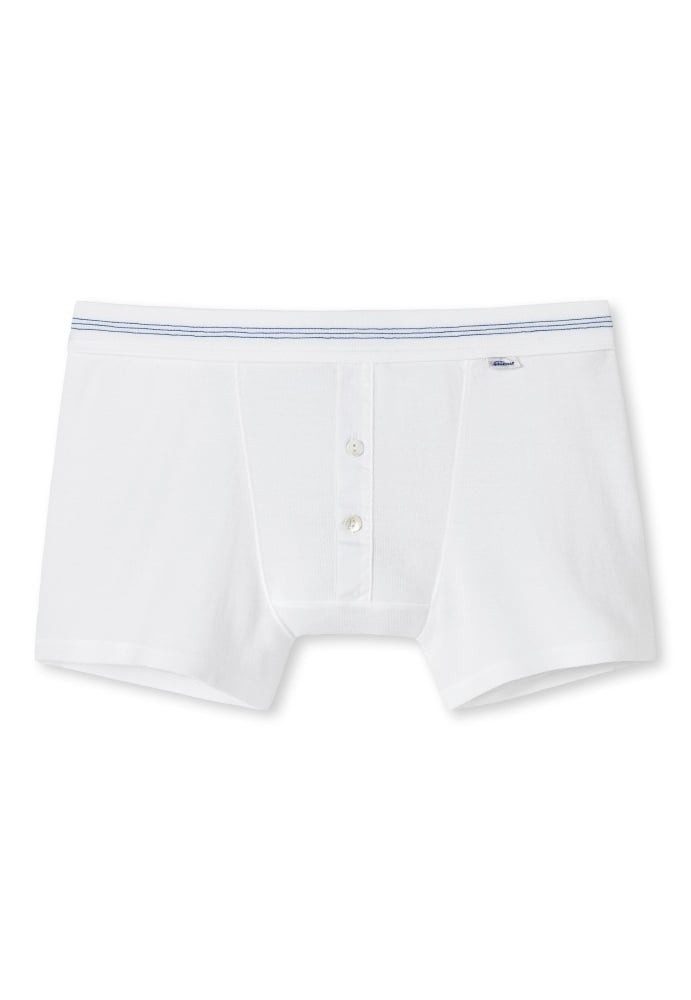 Schiesser Boxershorts Unterwäsche Revival Karl-Heinz weiss Herren - 1 Stück