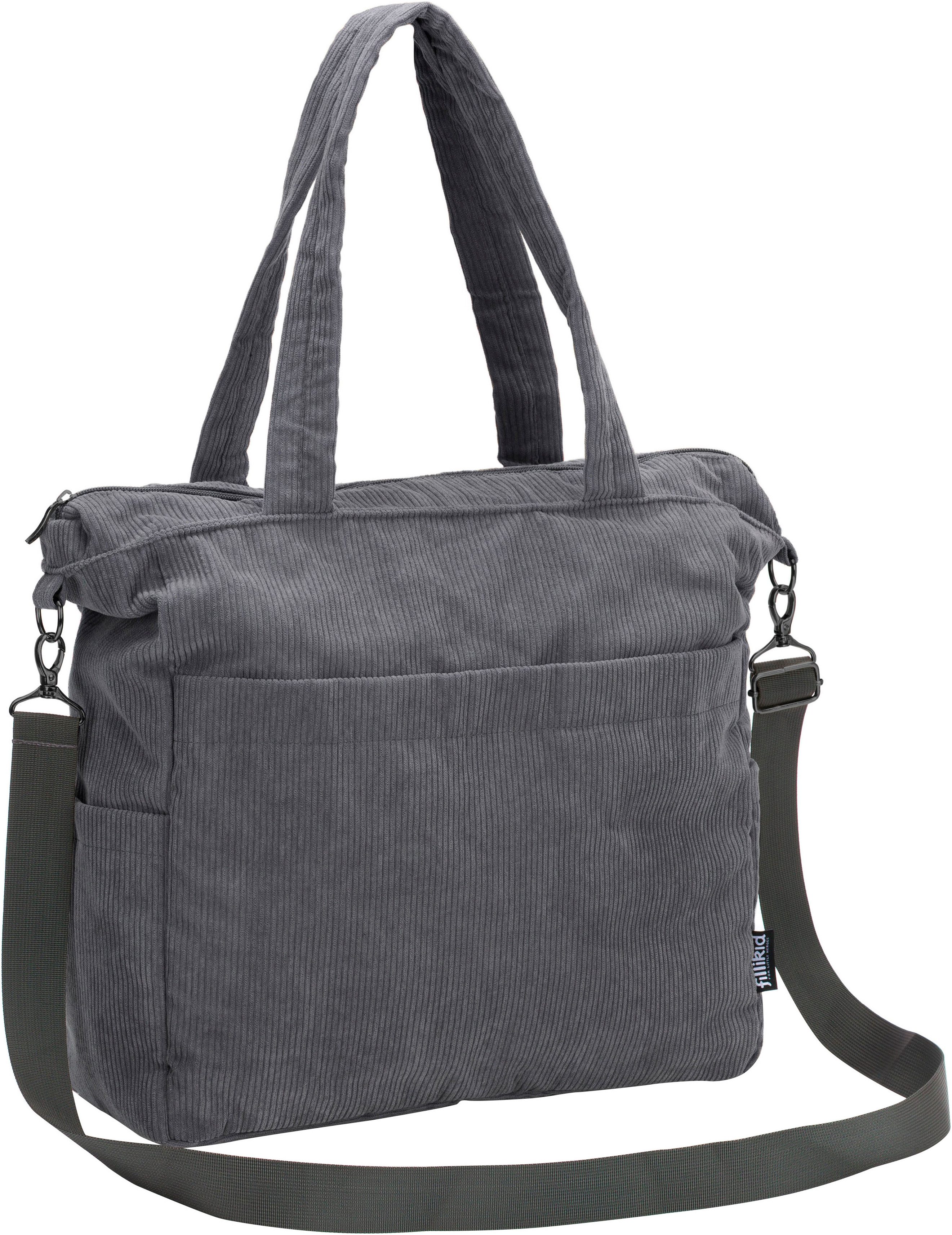 Fillikid Wickeltasche Cord, inklusive Thermotasche