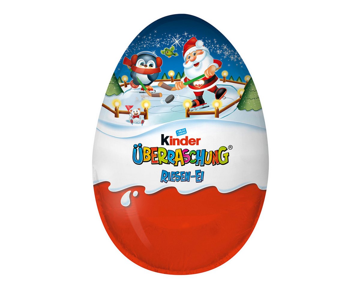 kinder Schokolade, Überraschung Ei Maxi Classic XXXL Schokoladen Ei in blau 220g
