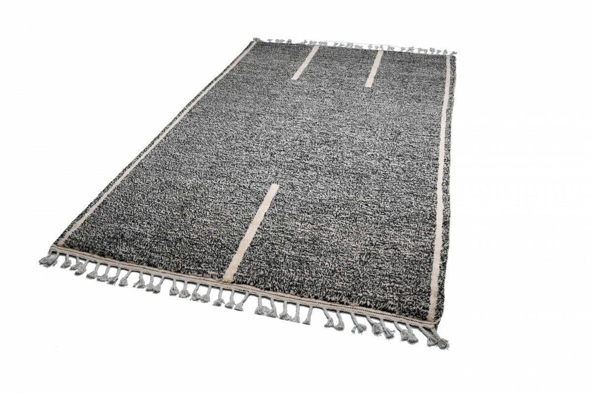 Orientteppich Berber Maroccan Design Moderner Höhe: Handgeknüpfter Nain rechteckig, mm Orientteppich, Trading, 168x255 25