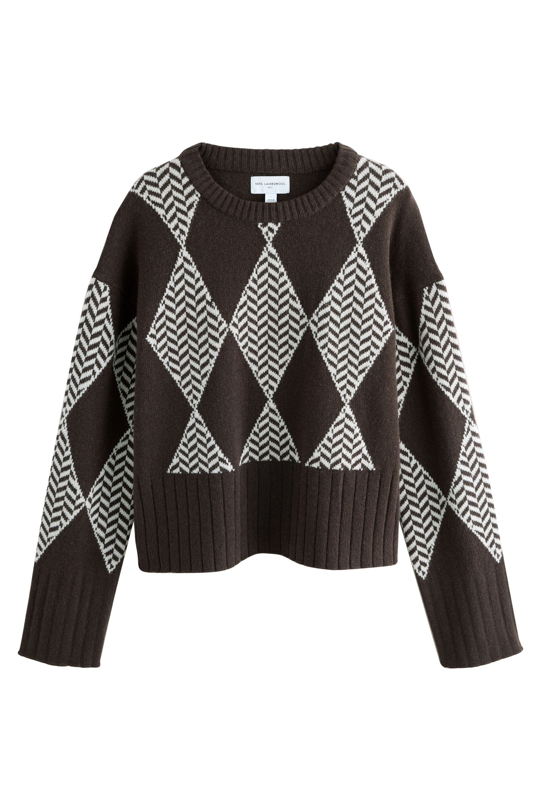 Next Rundhalspullover N. Premium Rundhalspullover aus 100 % Lambswool (1-tl günstig online kaufen