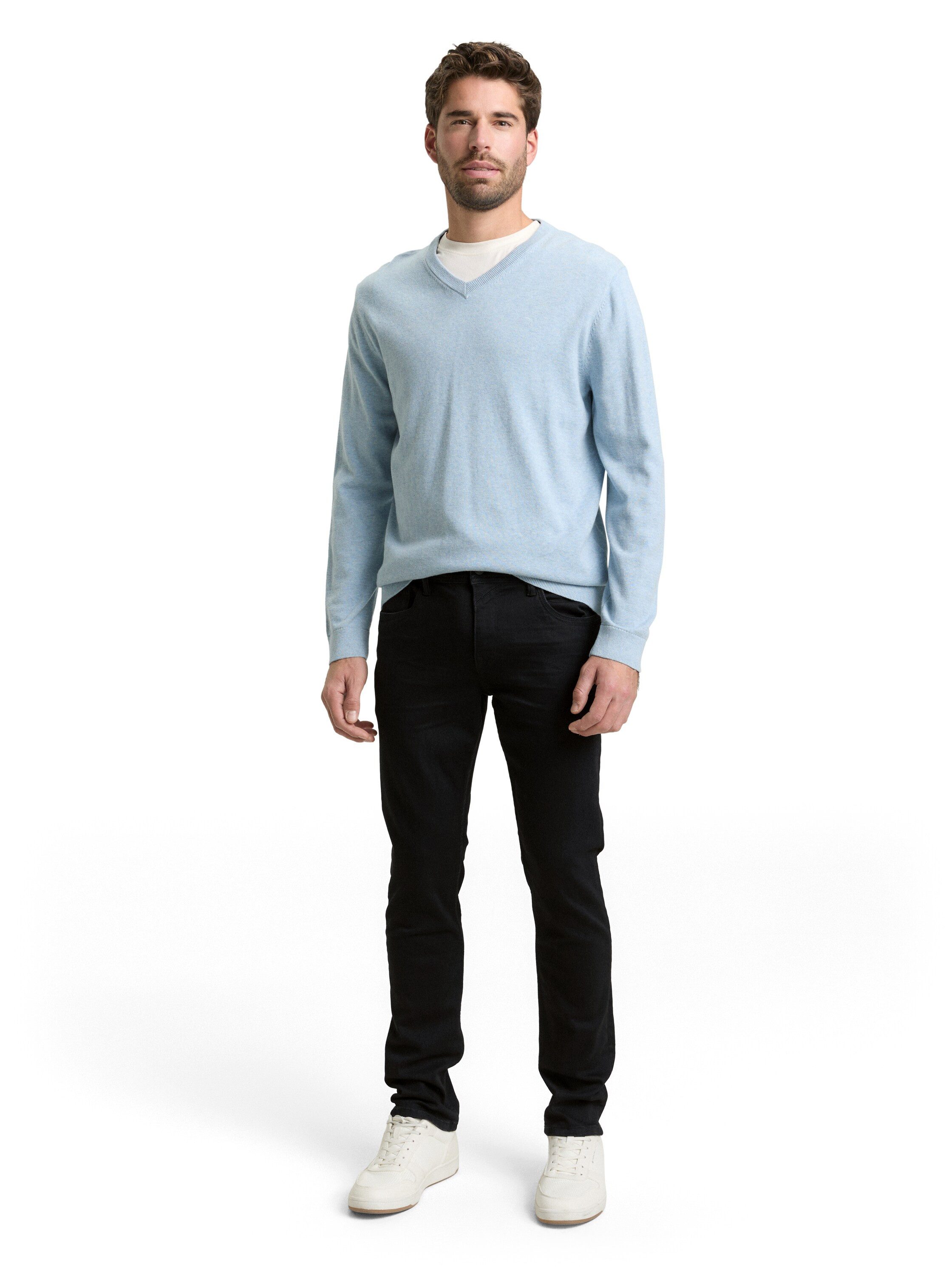 TOM TAILOR Denim Straight-Jeans im klassischen 5-Pocket-Design – Bild 4 von 5