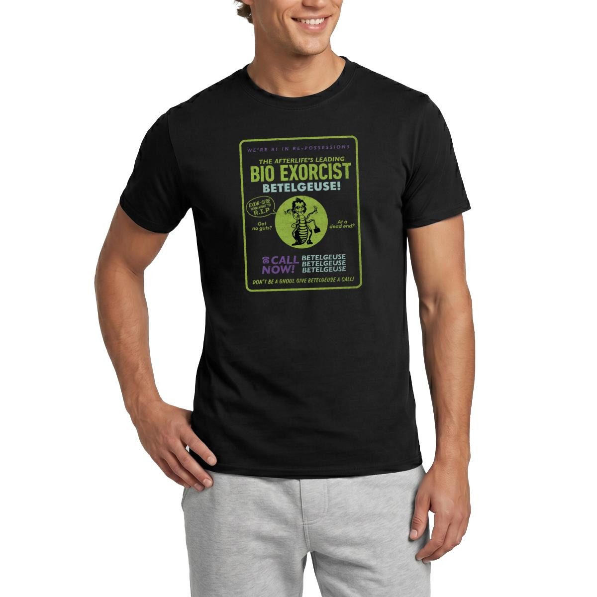 Spreadshirt T-Shirt Beetlejuice 2 Bio Exorcist Betelgeuse Anzeige Männer T-Shirt (1-tlg)