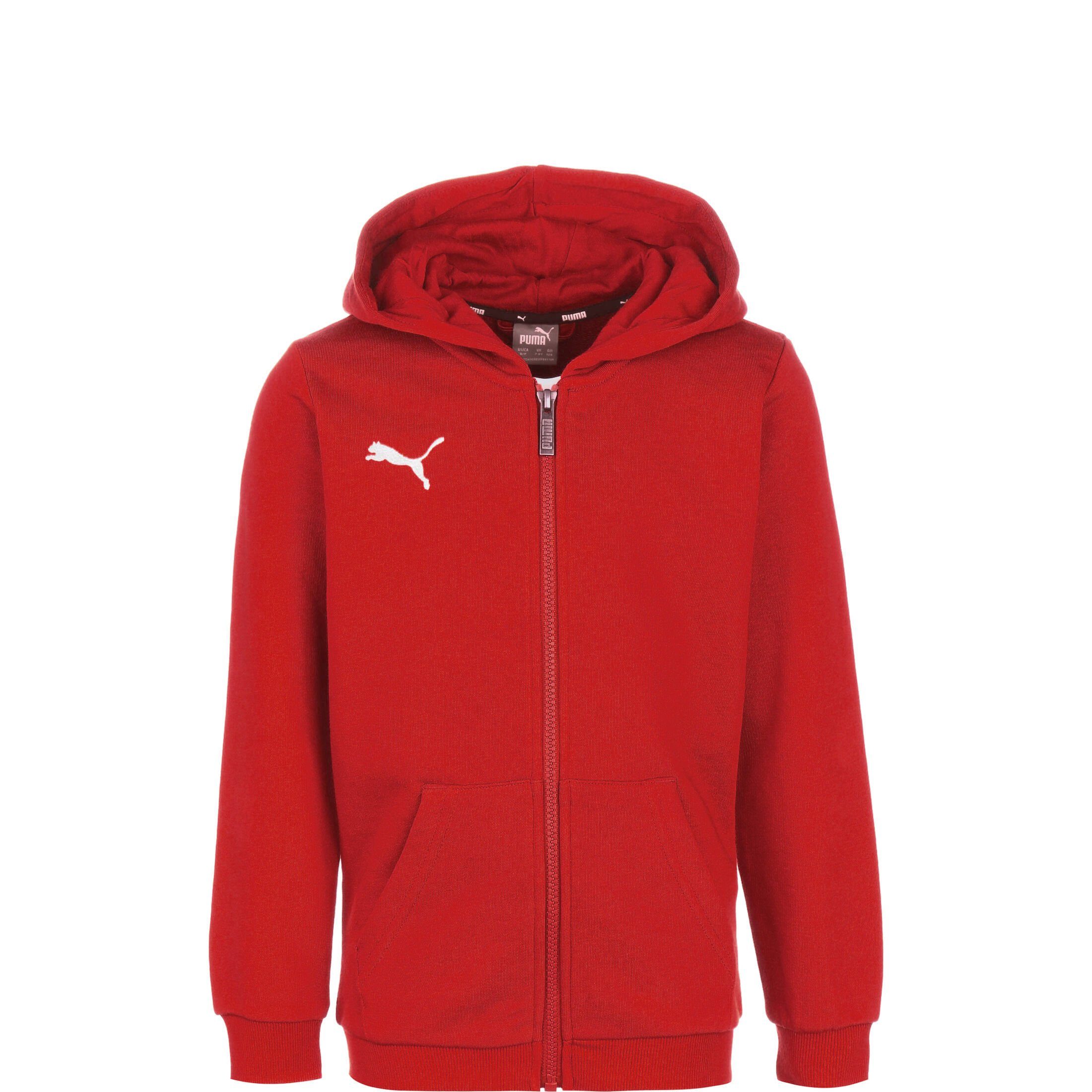 PUMA Sweatjacke teamGoal 23 Casuals Kapuzensweatjacke Kinder