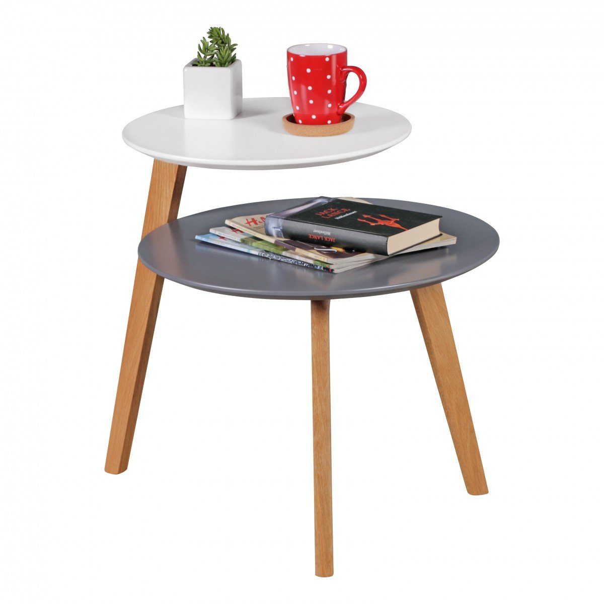 FINEBUY Couchtisch »FB45219«, Retro Couchtisch SKANDI ...