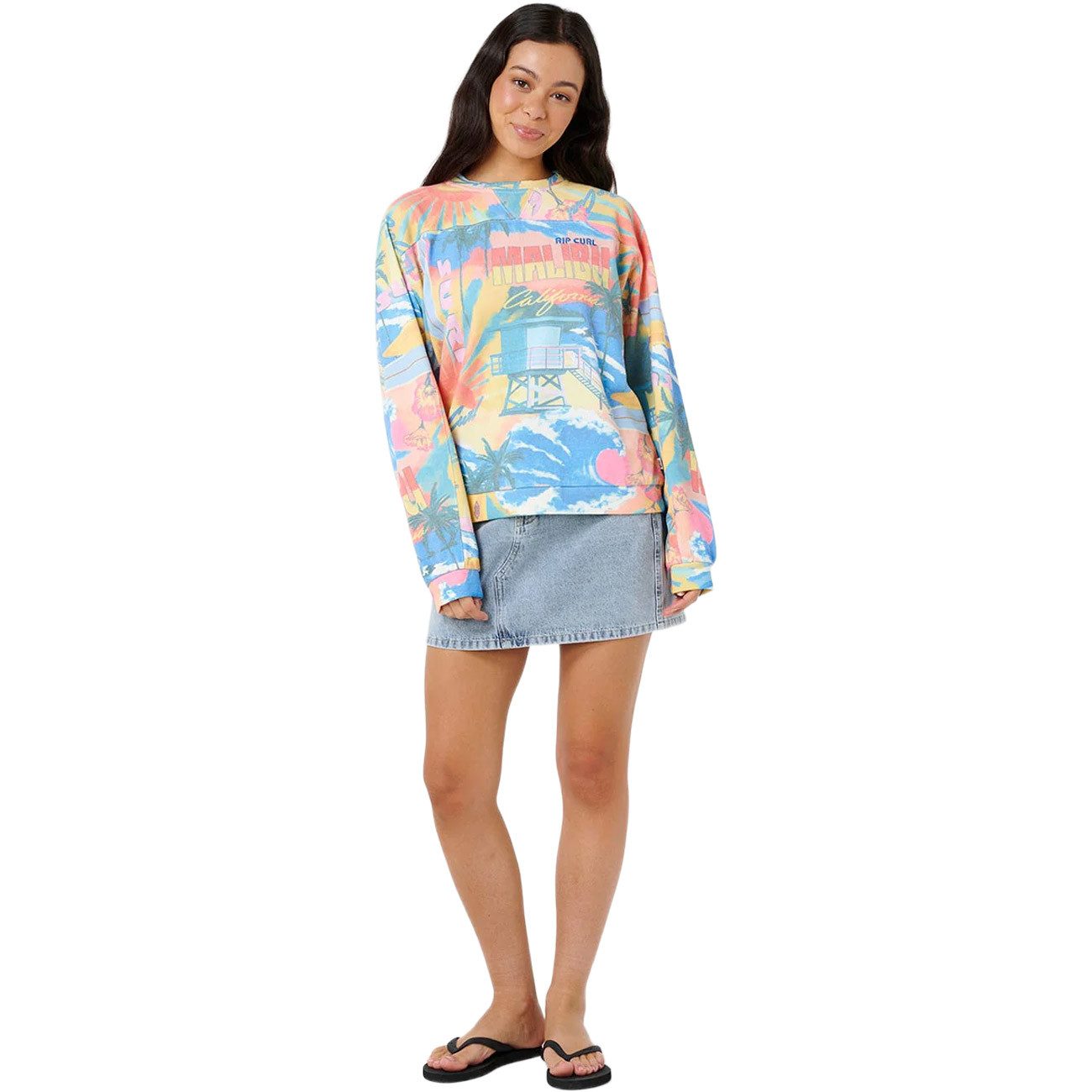 Rip Curl Sweatshirt SURF SIDE RELAXED CREW SURF SIDE RELAXED CREW