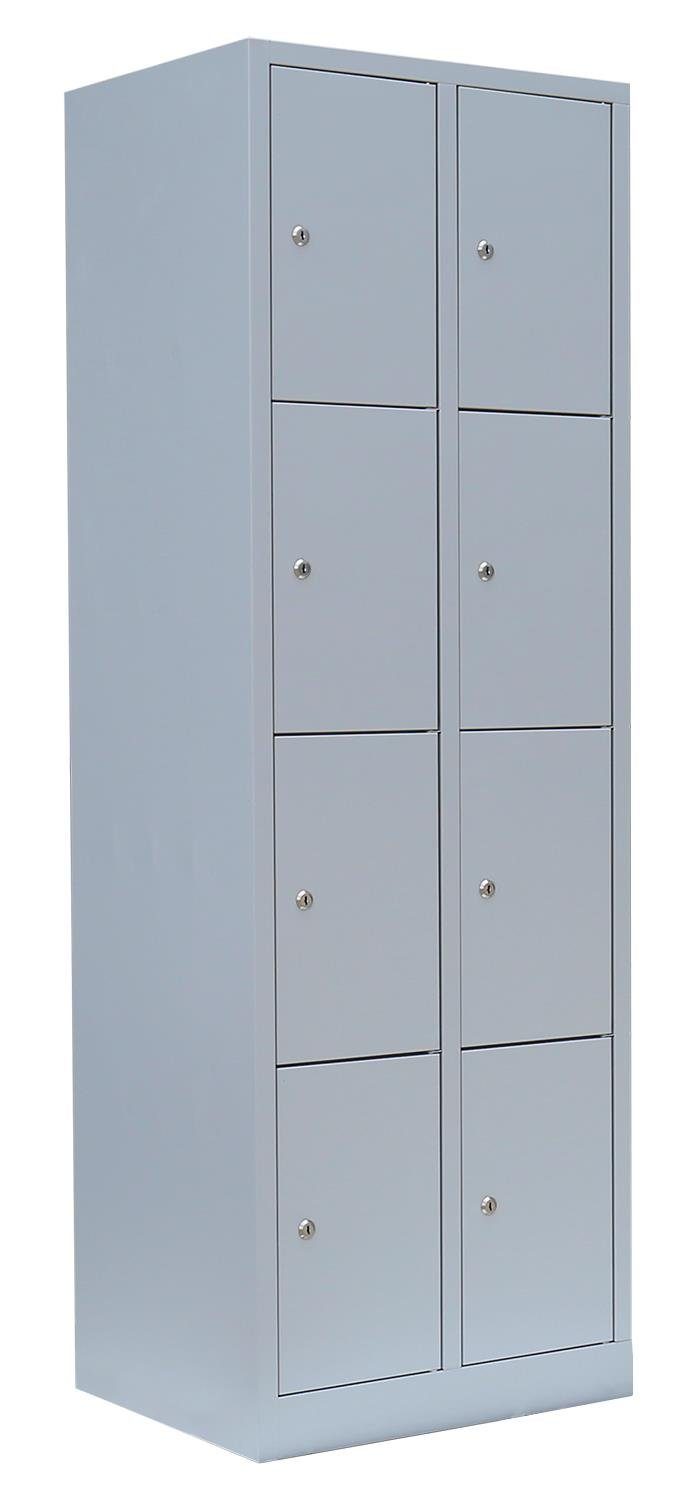 Steelboxx Fächerschrank 8 Fächer Schließfachschrank Wertfachschrank günstig online kaufen