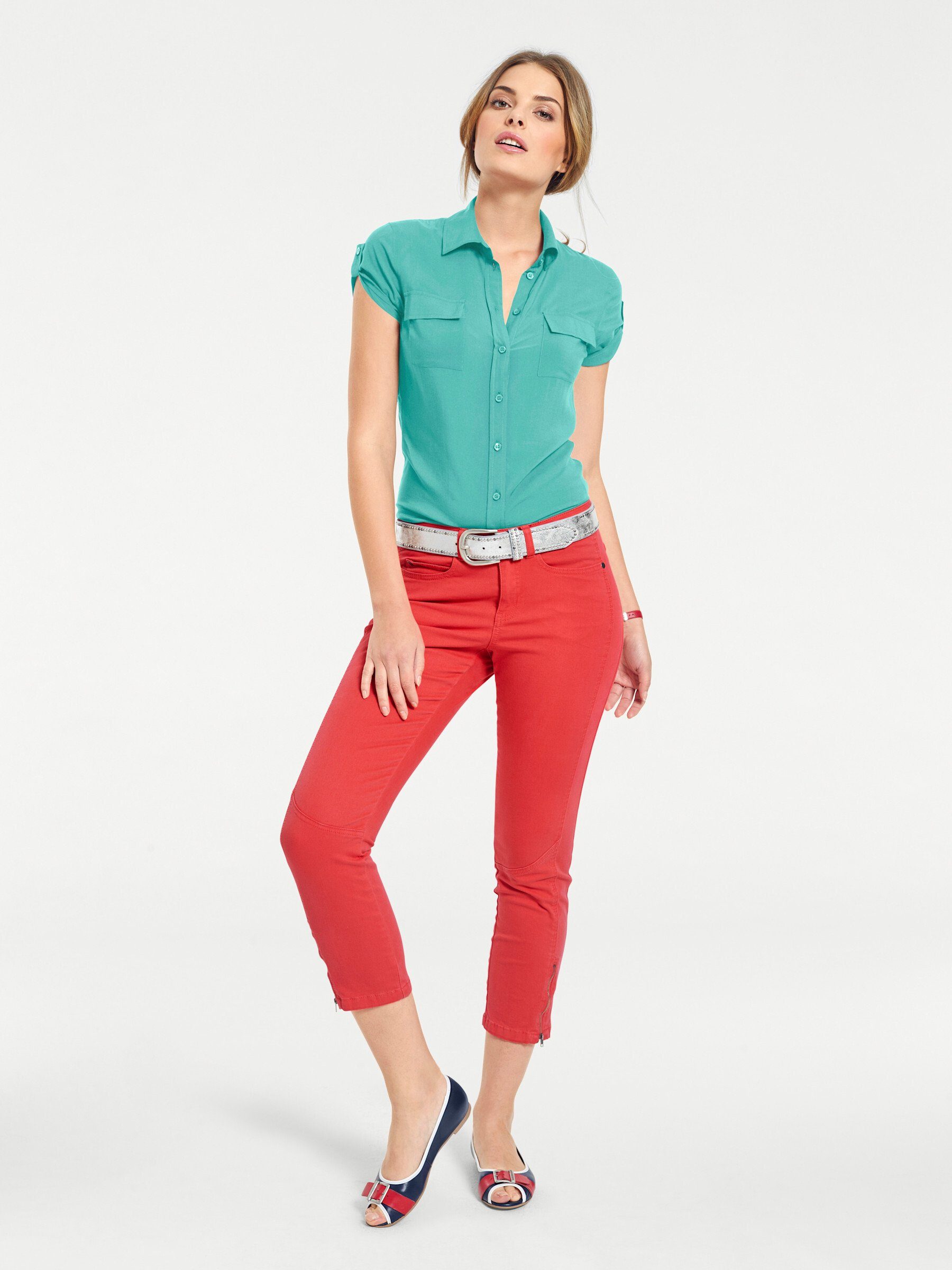 Klassische Bluse Hemdbluse