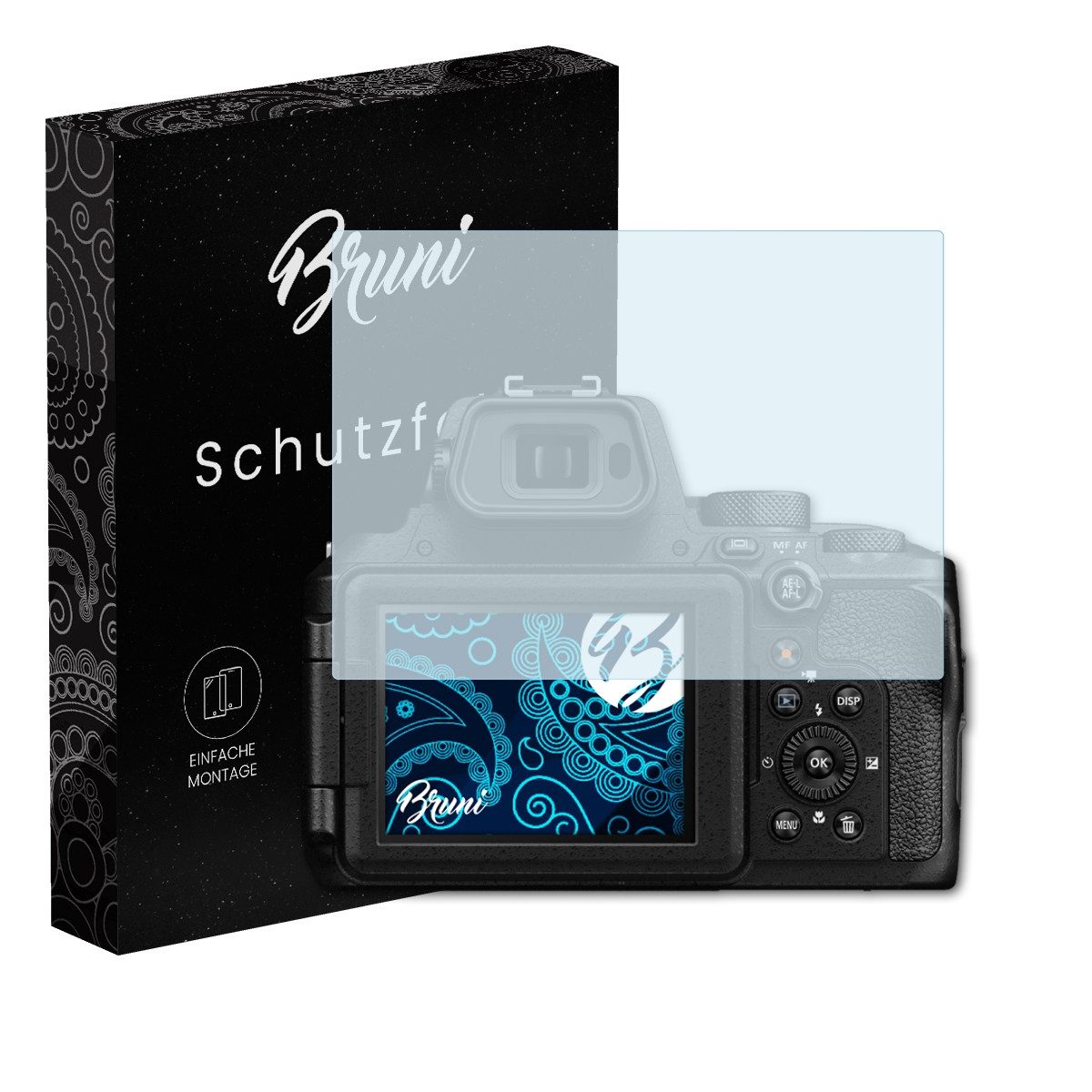 Schutzfolie Glasklare Displayschutzfolie für Coolpix P950
