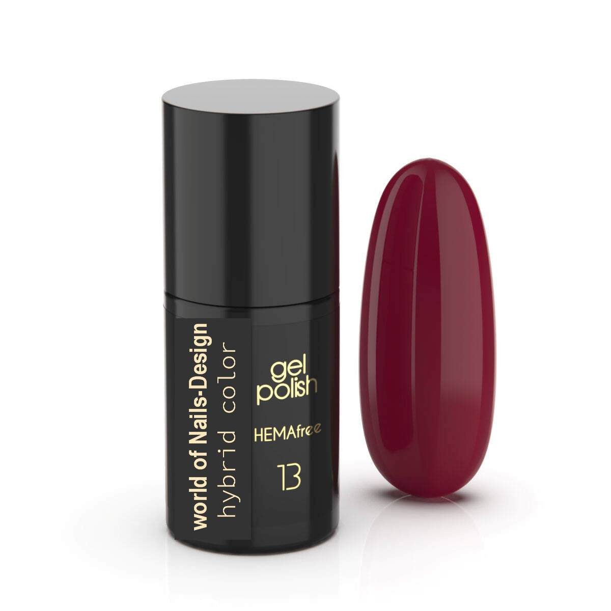 World of Nails-Design Gel-Nagellack UV/LED Hybrid-Lack, Gel-Lack, Gel Polish Easy Color, viele Farben mit und ohne Glitter