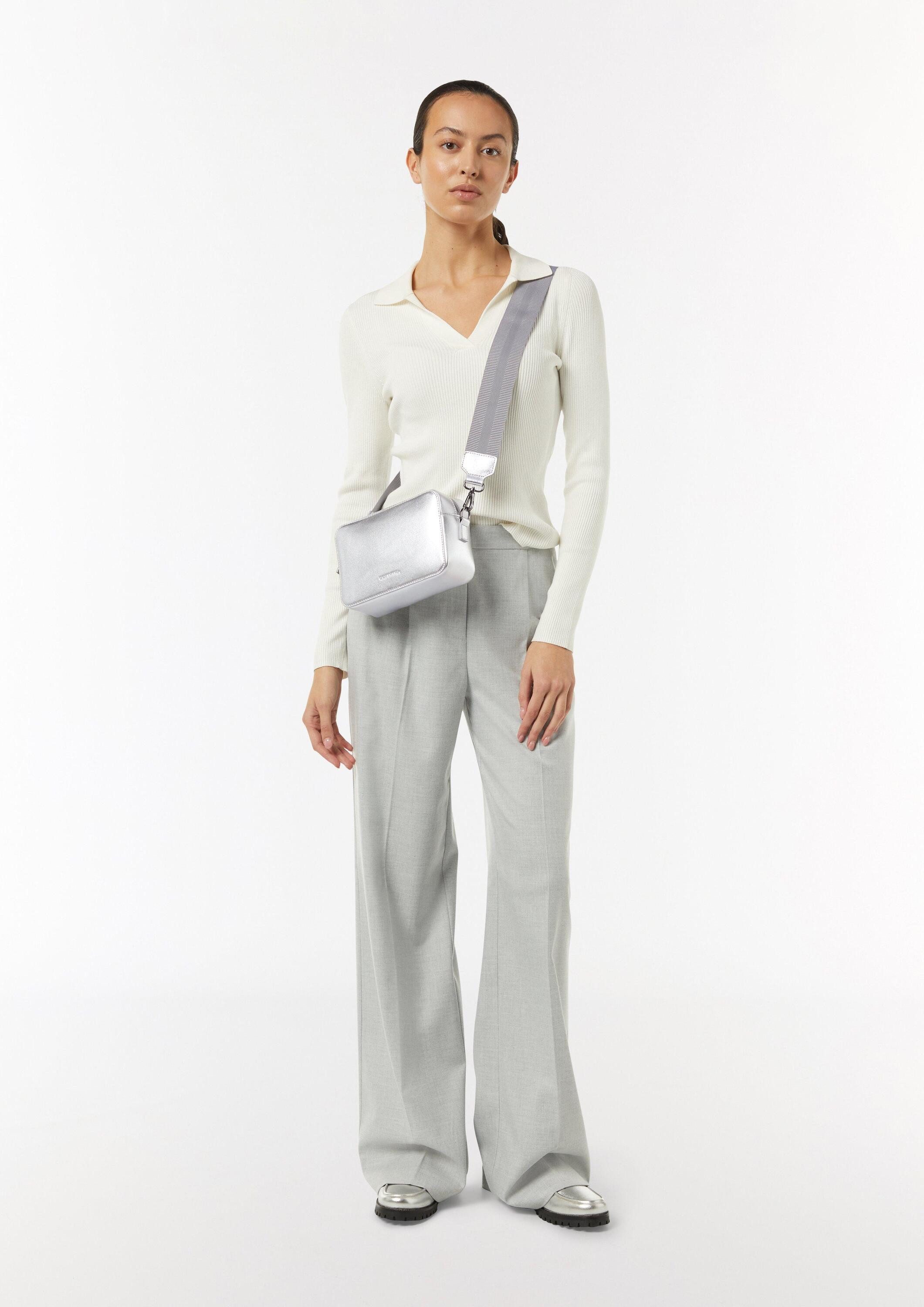 comma Gürteltasche Crossbody, Crossbody-Bag aus Rindsleder