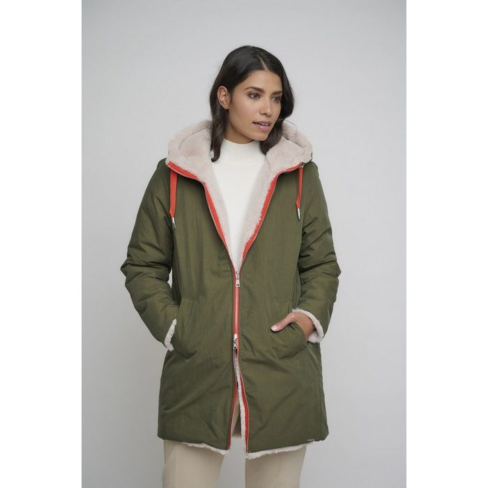 Rino & Pelle Langmantel Medium length hooded padded coat