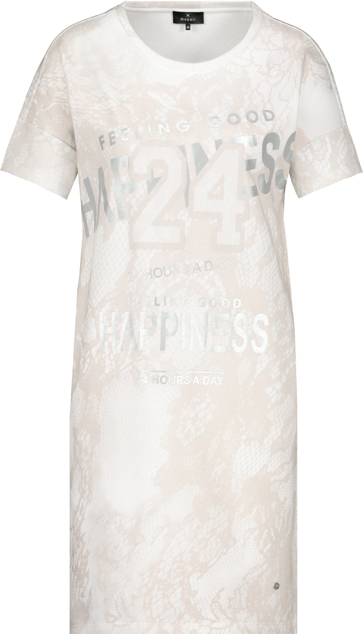 Monari Midikleid Sweatkleid mit Allover-Druck und günstig online kaufen