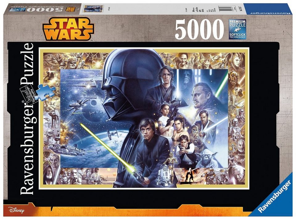 Ravensburger Puzzle, 5000 Teile, »Disney Star Wars I-VI ...
