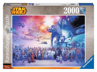 Ravensburger Puzzle »Disney, Star Wars Universum«, 2000 Puzzleteile, Made in Germany, FSC® - schützt Wald - weltweit