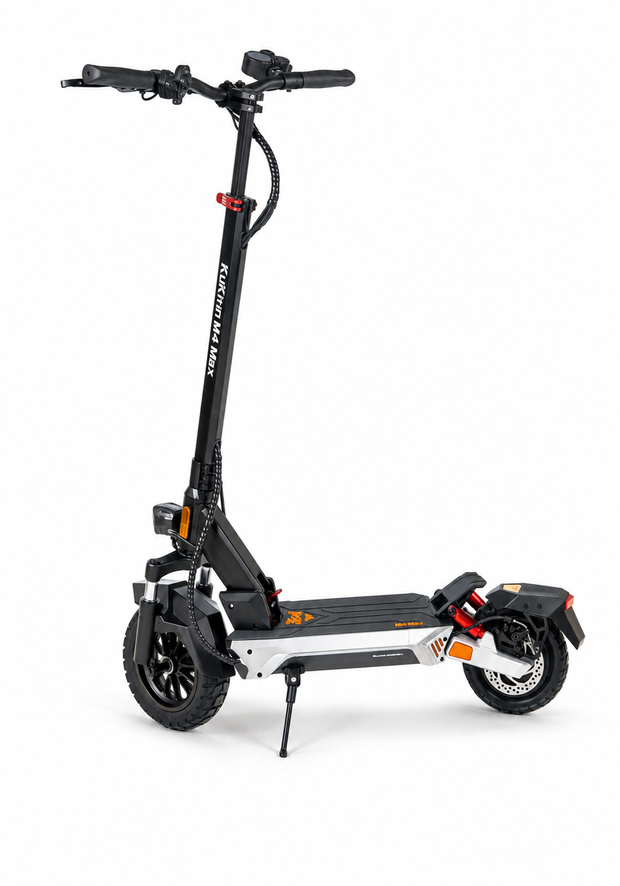 Sinaopus E-Scooter KuKirin M4 Max EScooter 800W 48V 18.2Ah 64km 45km/h 10 Zoll mit Sitz, Federung LED Display Scheibenbremse IP54 1000W Spitze klappbar – Bild 2 von 5