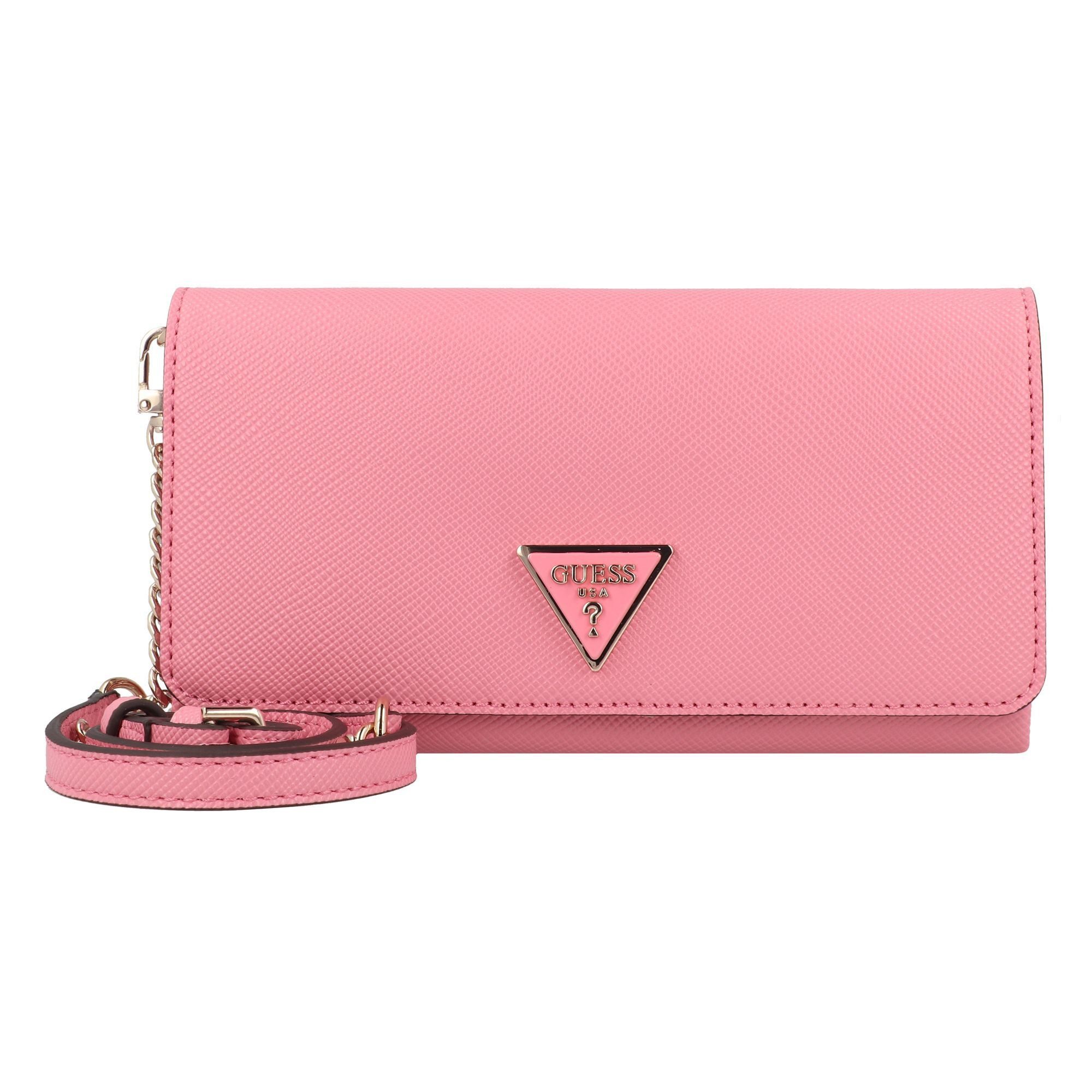 Guess pink clutch new arrivals