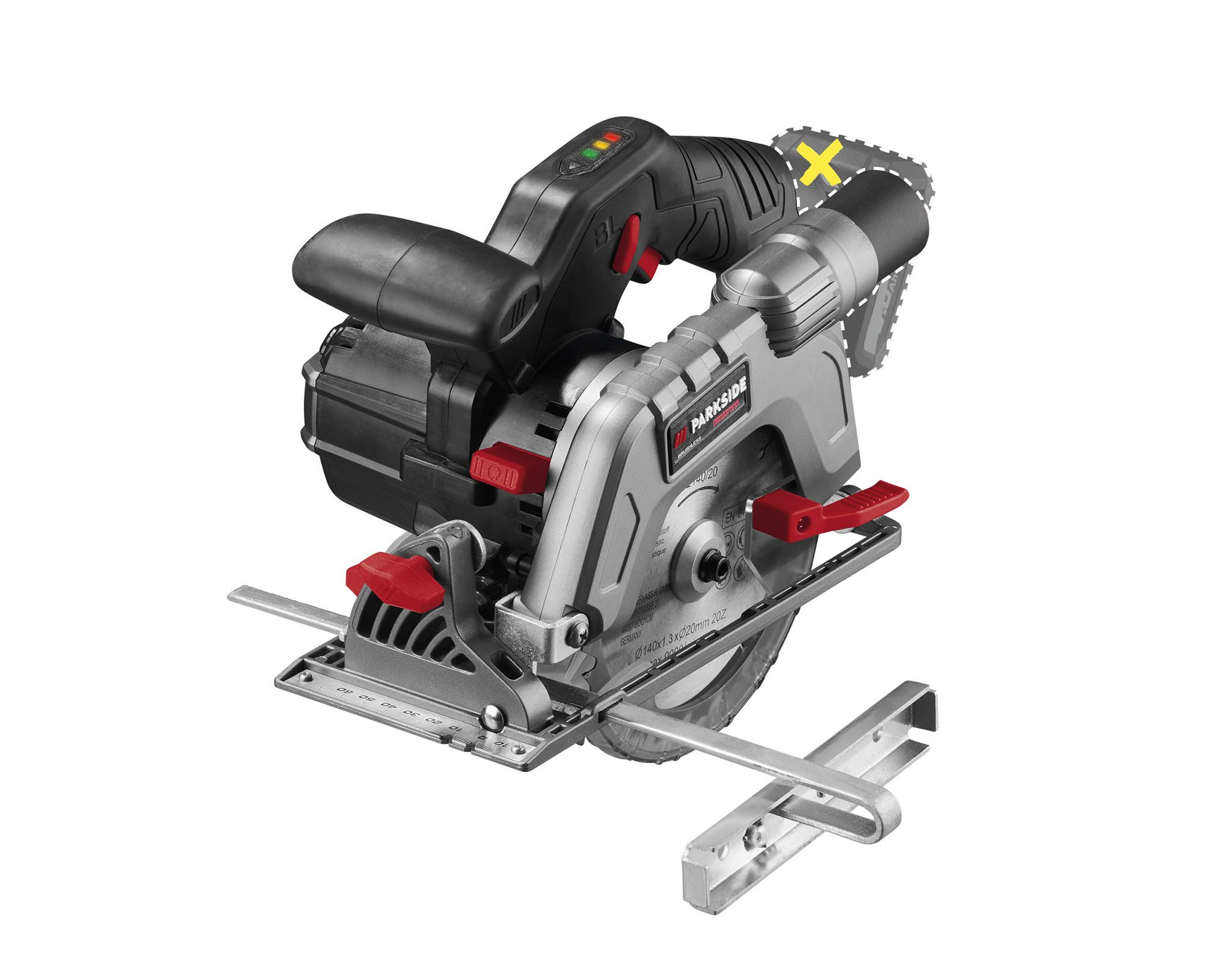 Parkside Handkreissäge PARKSIDE Akku-Handkreissäge Kreissäge Säge PHKSAP 12 günstig online kaufen