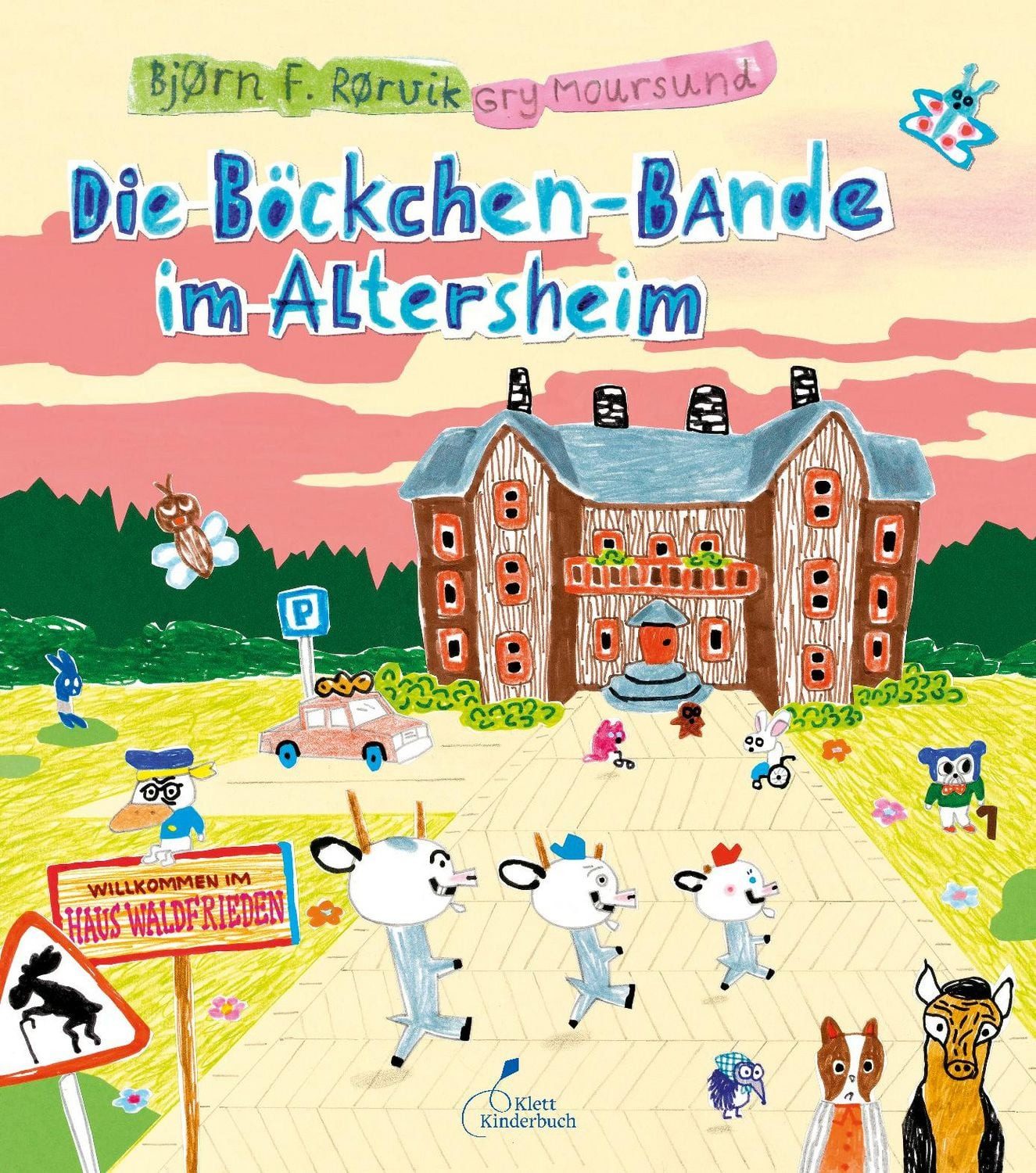 Kinderbuch Die Böckchen-Bande im Altersheim Die wild-verrückte Bilderbuchreihe ge Bjørn F. Rørvik