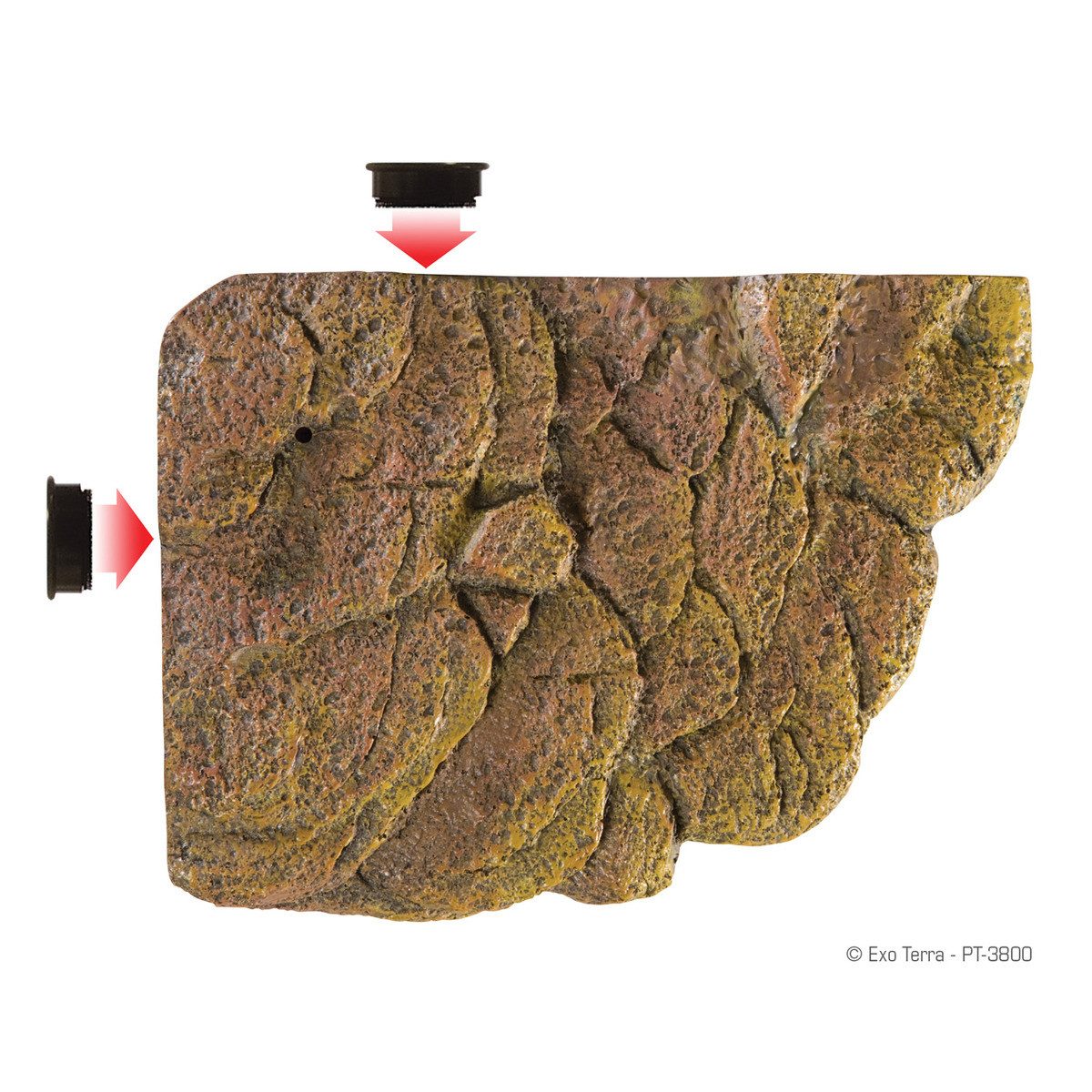 Exo Terra Terrariendeko Turtle Bank - Magnetische, schwimmende Insel