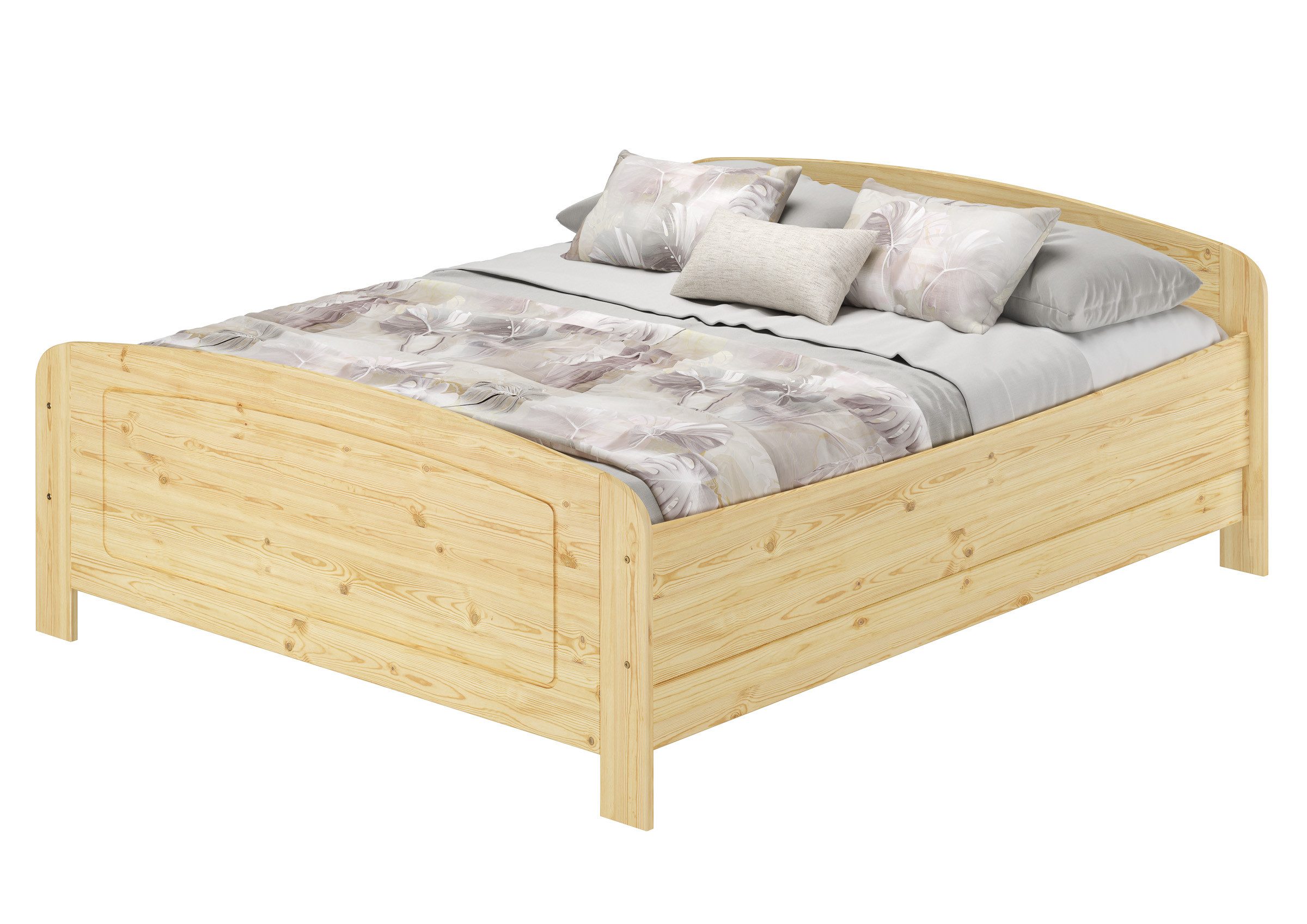 ERST-HOLZ Bett Gemütliches Doppelbett 200 x günstig online kaufen