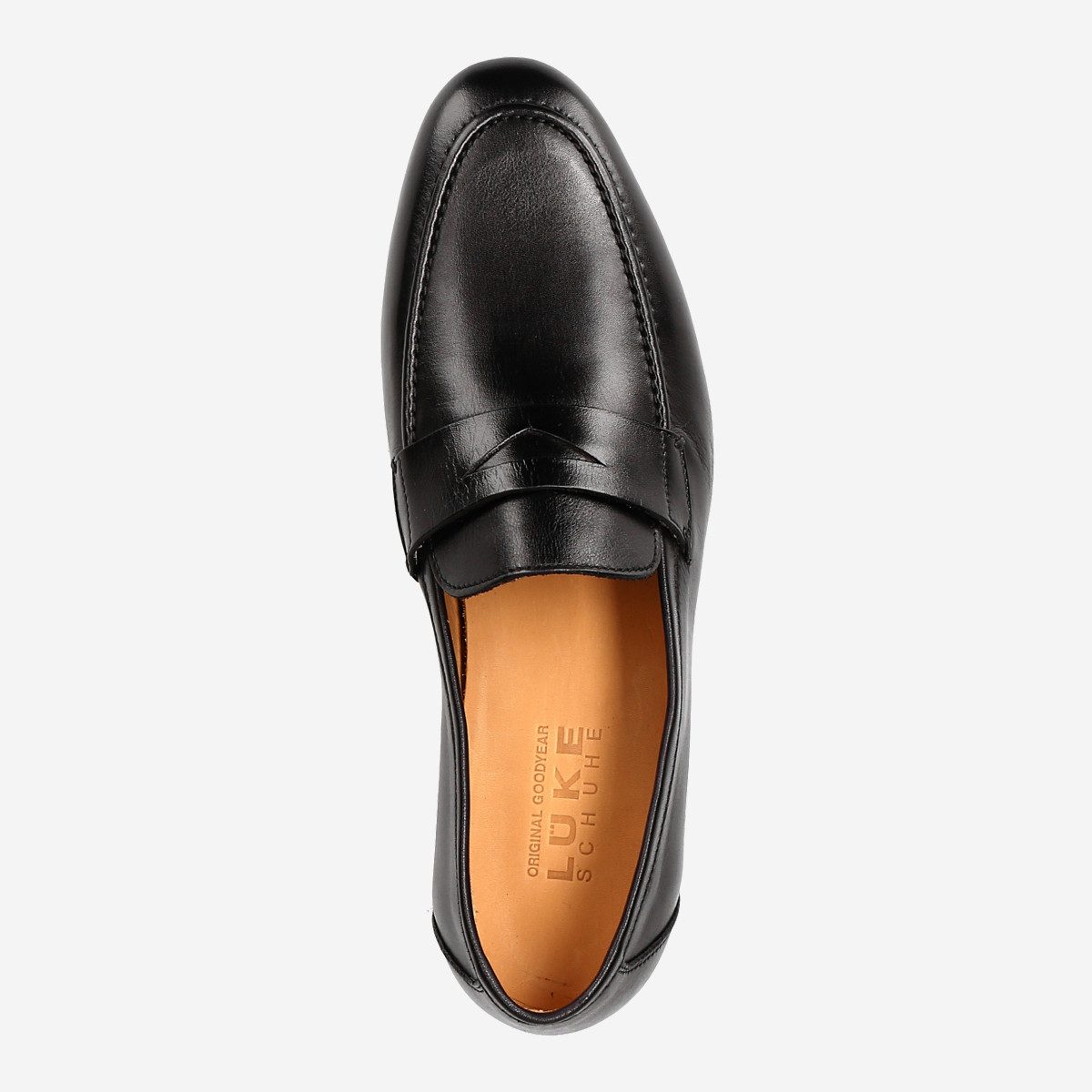 Lüke Schuhe Lüke Schuhe 16011 NERO, Slipper, Schwarz, Herren Slipper