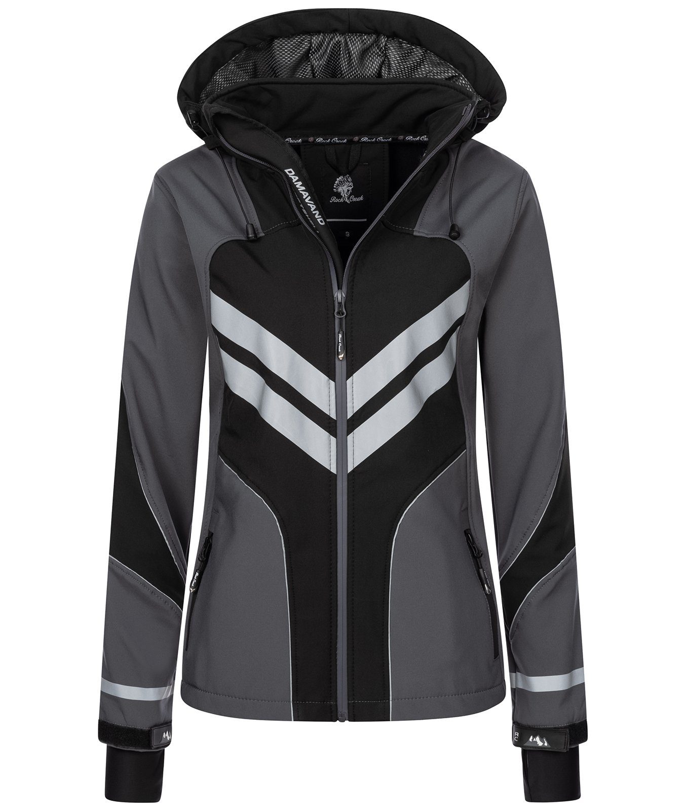 Rock Creek Softshelljacke Damen Softshelljacke Wanderjacke D-468