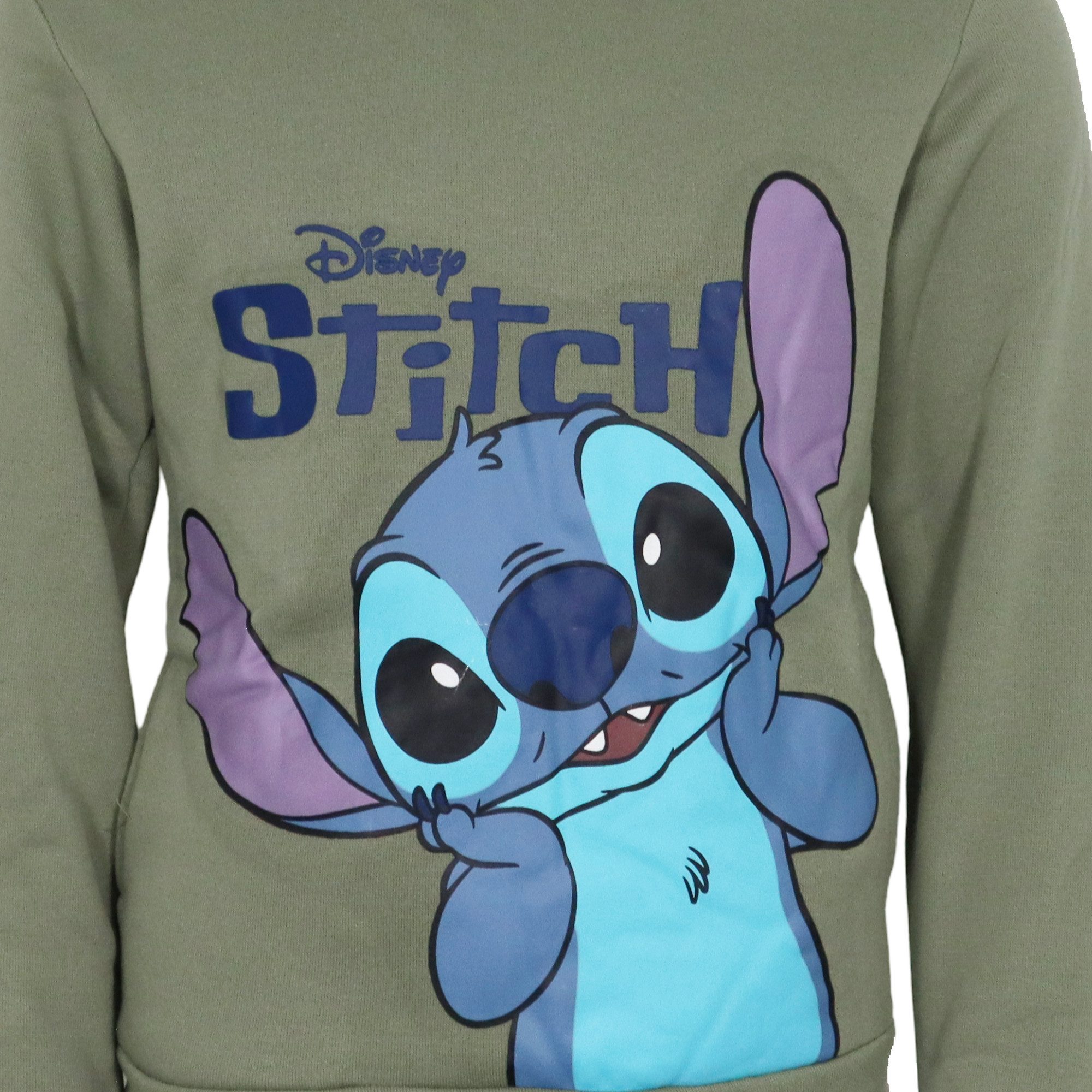 Disney Kapuzenpullover Disney Lilo und Stitch Kinder Jungen Hoodie Pulli Gr. 92 bis 128