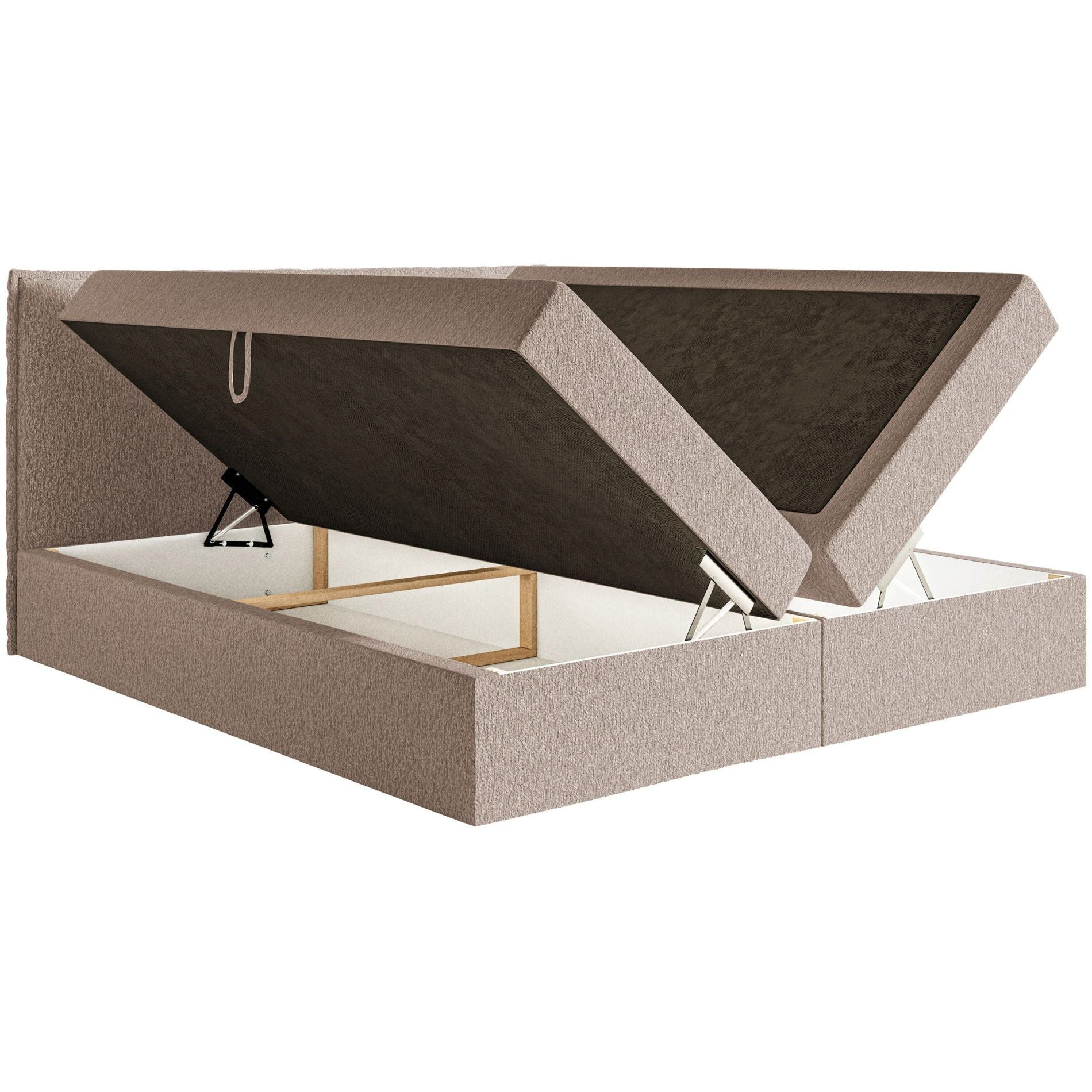 Selsey Boxbett SOFTIE, mit Bettkasten und Topper, Bonnell-Federkernmatratze