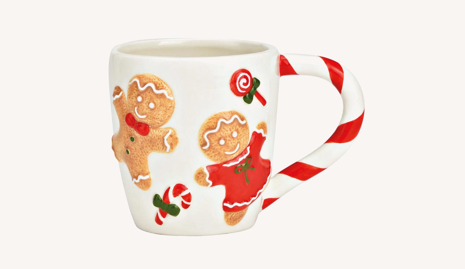 Wurm Tasse Weihnachtstasse Jumbobecher Lebkuchen
