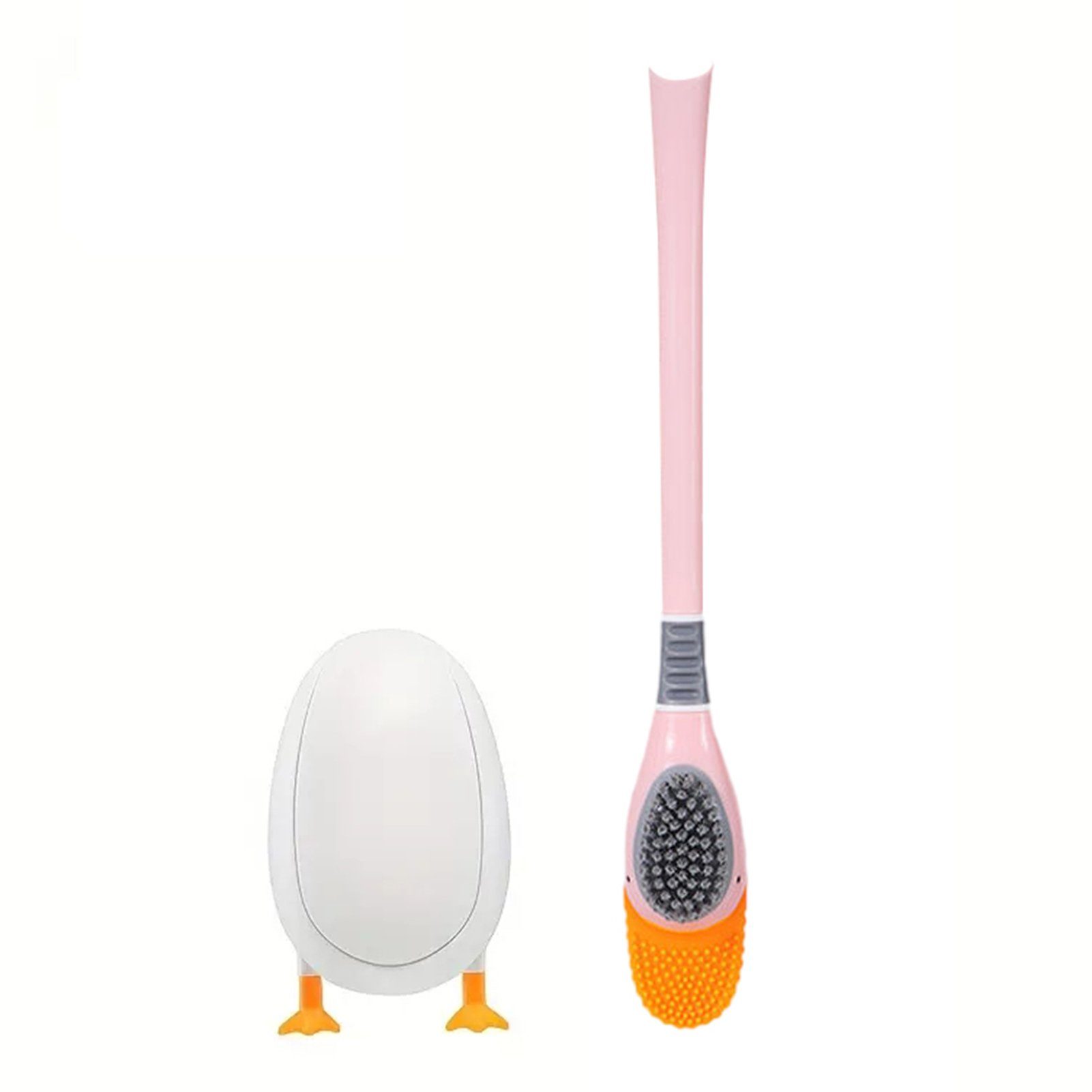 Blusmart Für Toilettenbürsten Mit Aufbewahrungsregal Niedlichen pink WC-Reinigungsbürste Aus Silikon