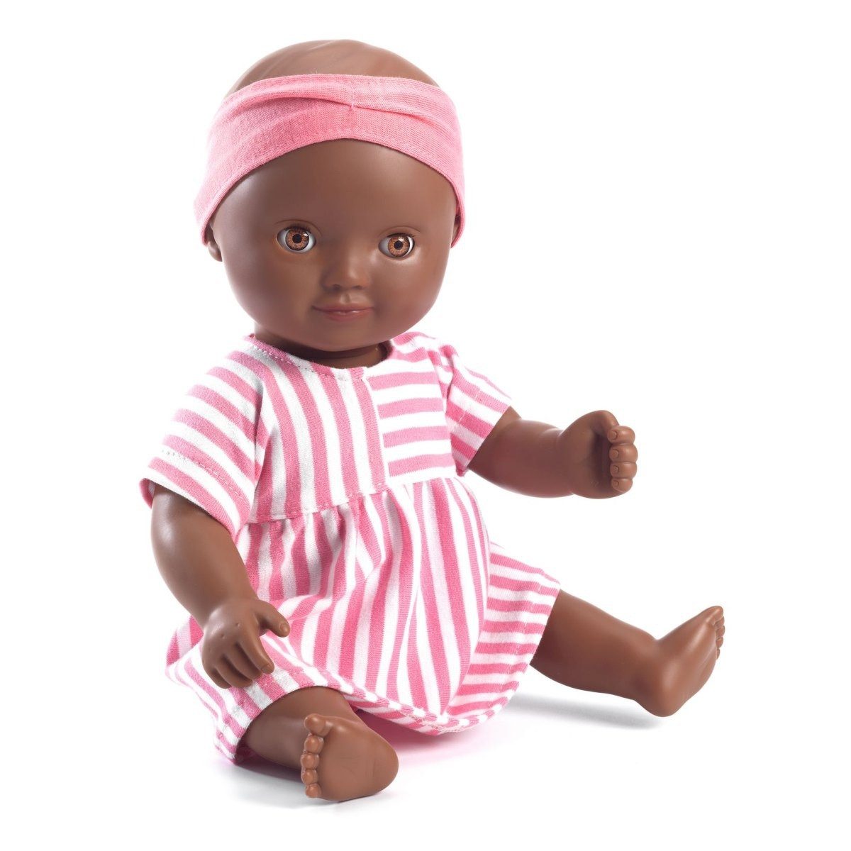 Babypuppe Badepuppe Baby Ciara aus Vinyl 32 cm groß Schlafaugen