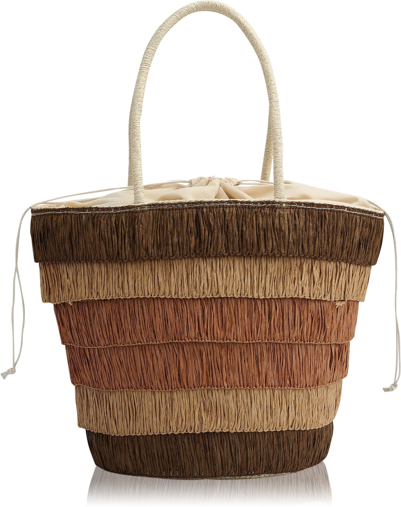COLLEZIONE ALESSANDRO Schultertasche Teneriffa, aus Stroh