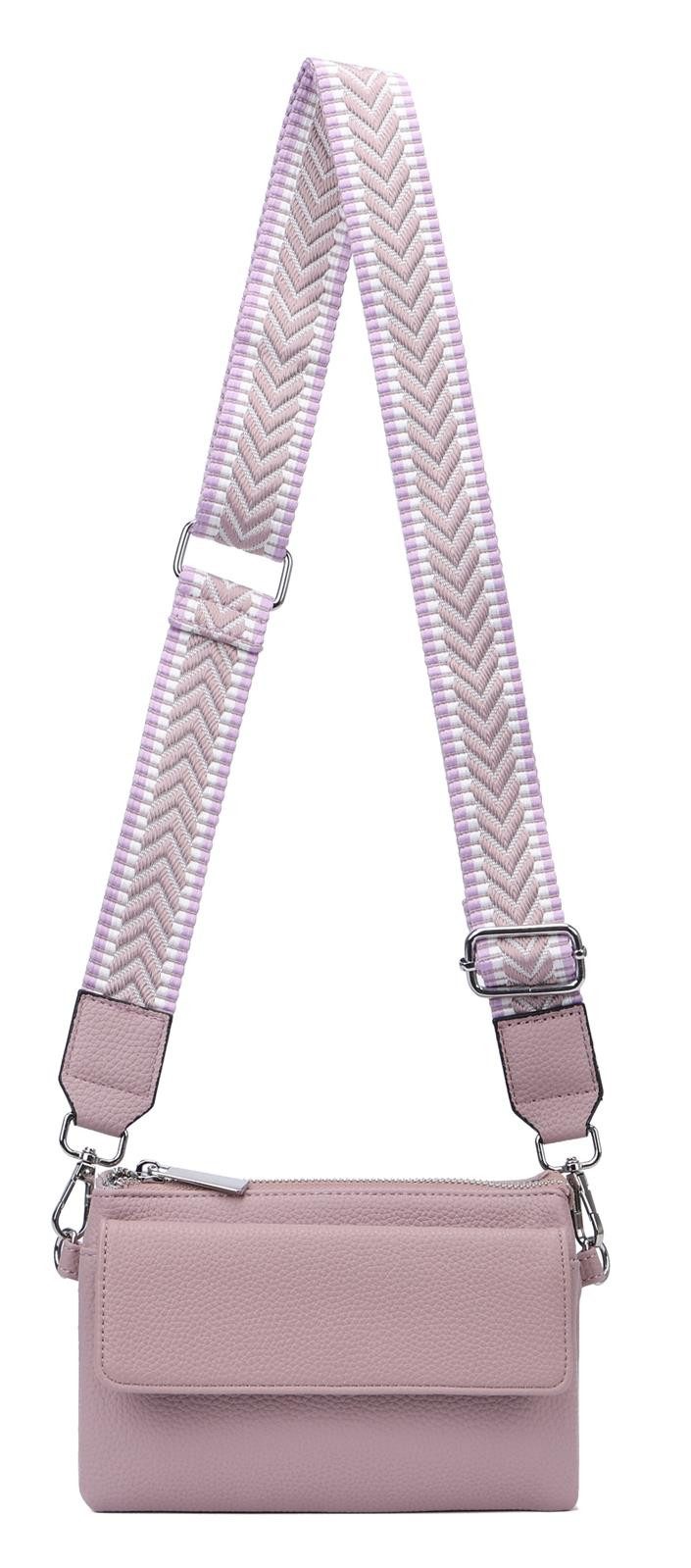 ITALYSHOP24 Geldbörse Damen Umhängetasche CrossBody Brieftasche günstig online kaufen