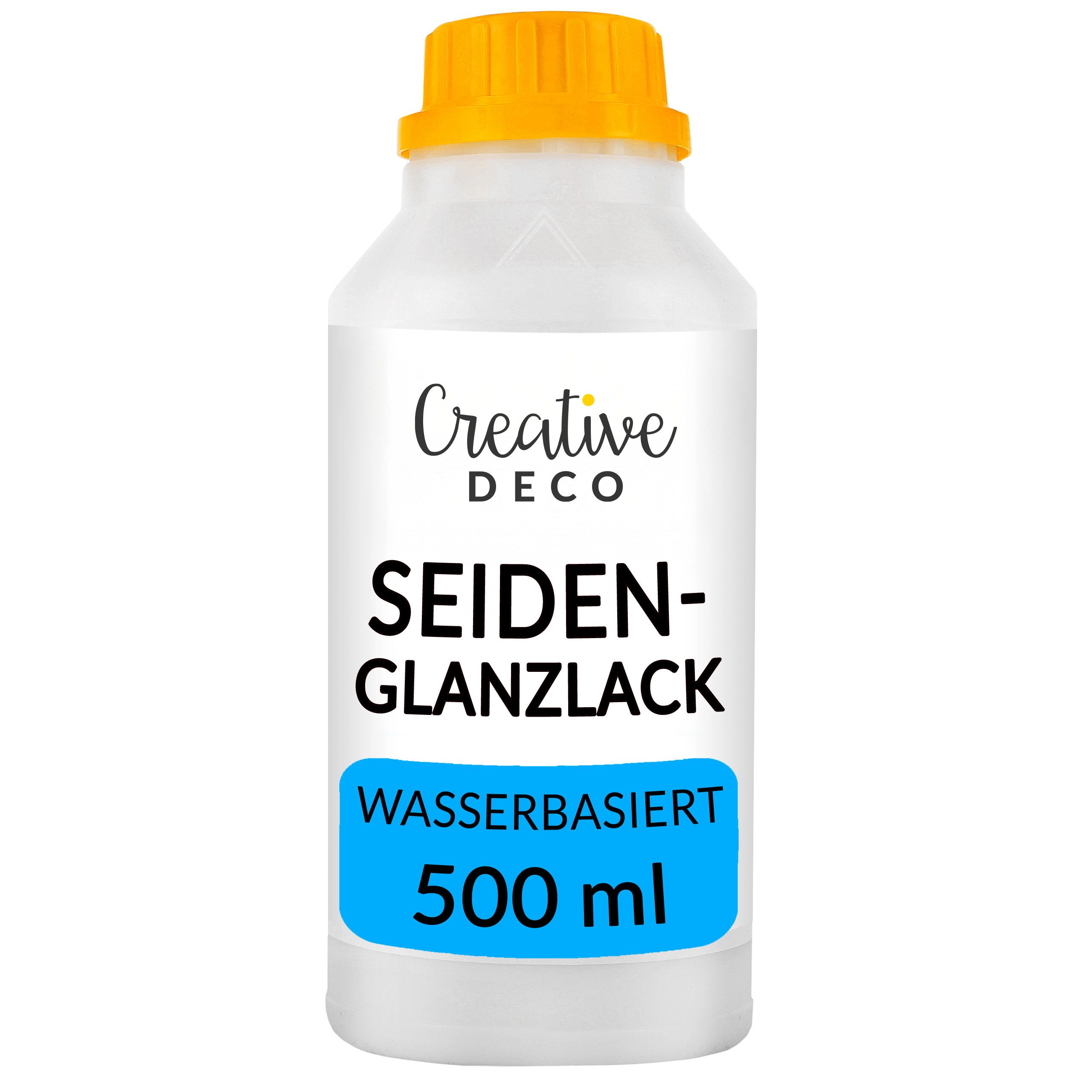 Creative Deco Klarlack Acryl Glanzlack / Mattlack Oberflächenfinish Farbloser Lack