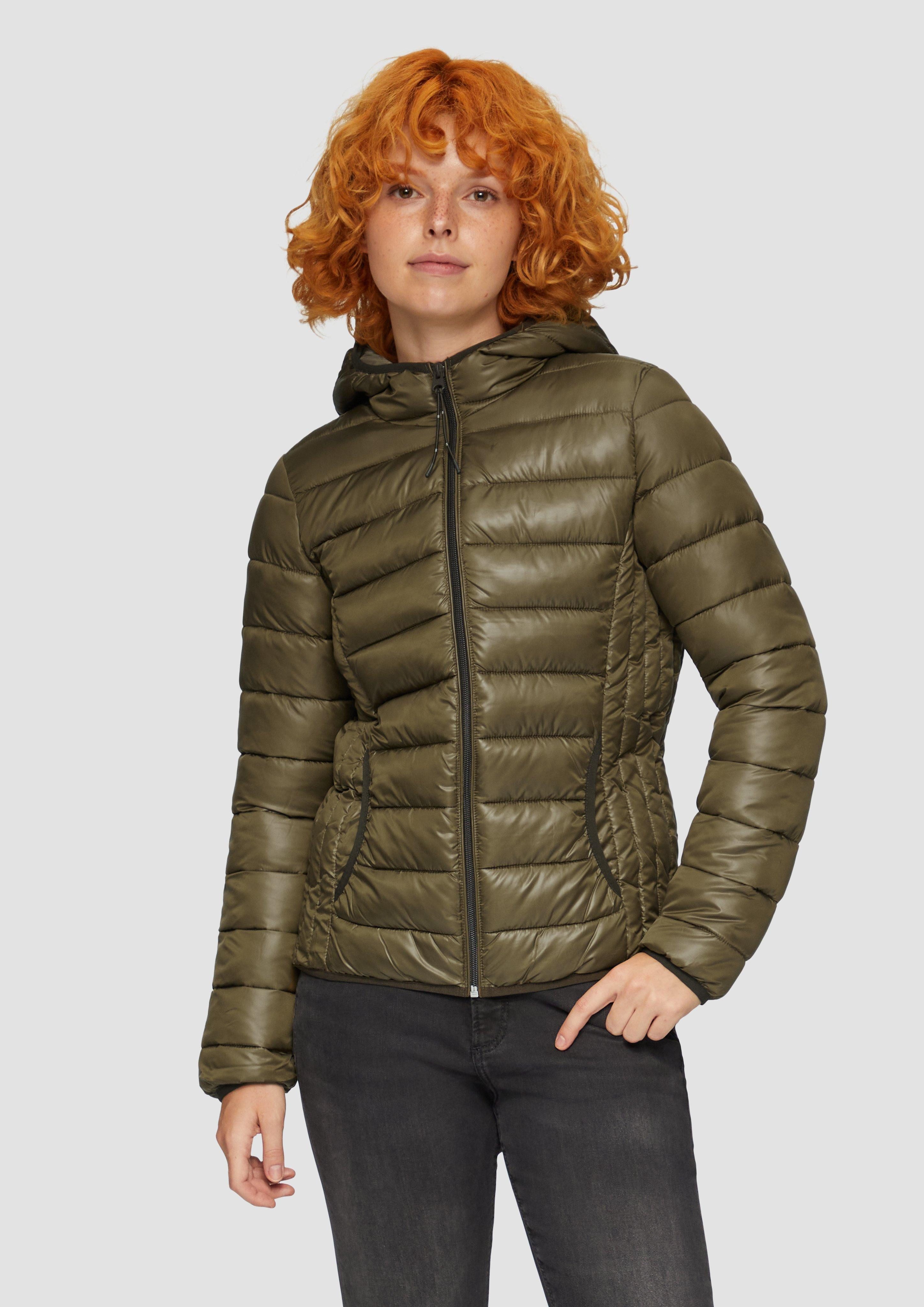 QS Outdoorjacke Leicht wattierte Steppjacke mit günstig online kaufen