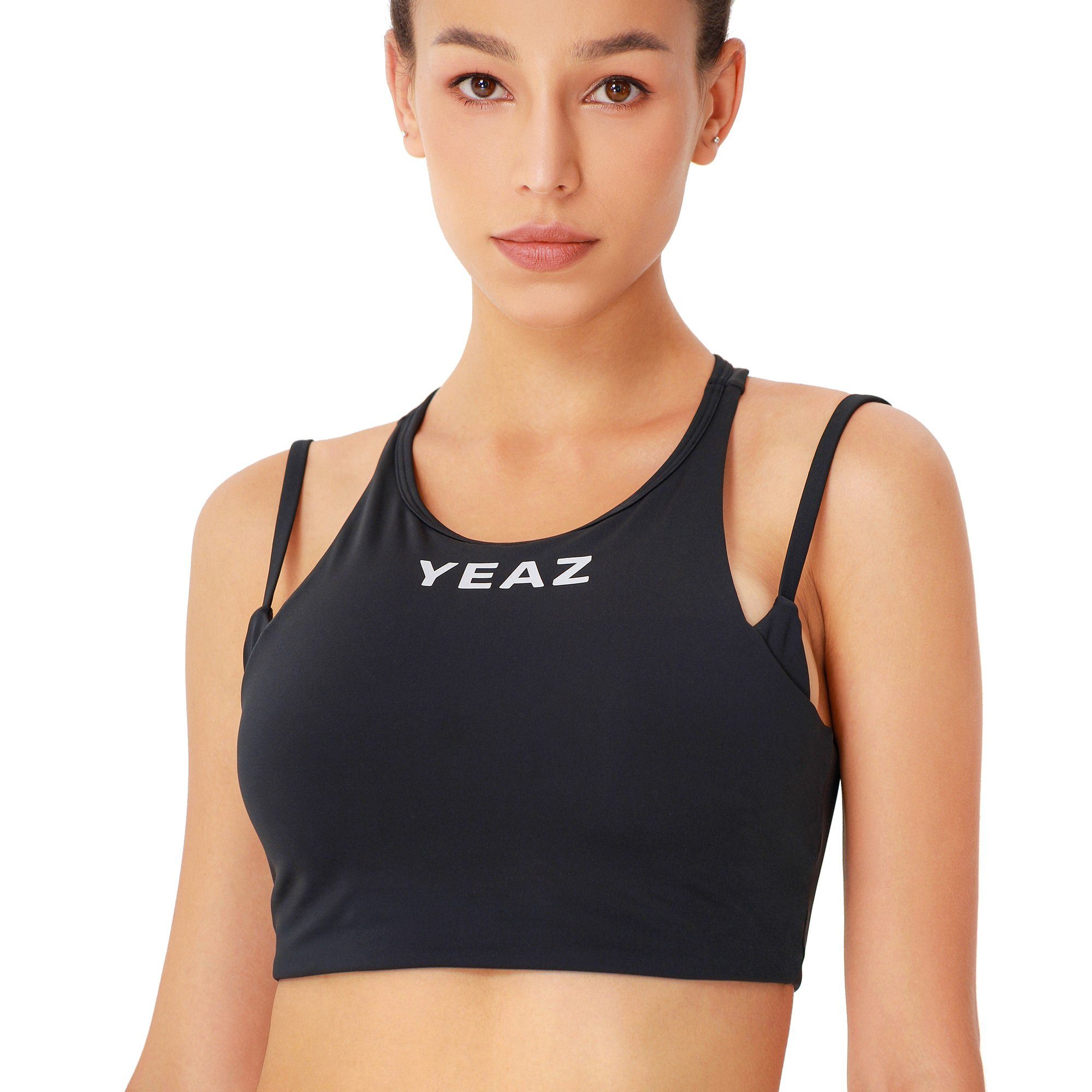 YEAZ Yogatop AMOROUS Top (1-tlg) Ideal für Workouts mit niedrigen, mittleren und hohen Belastungen