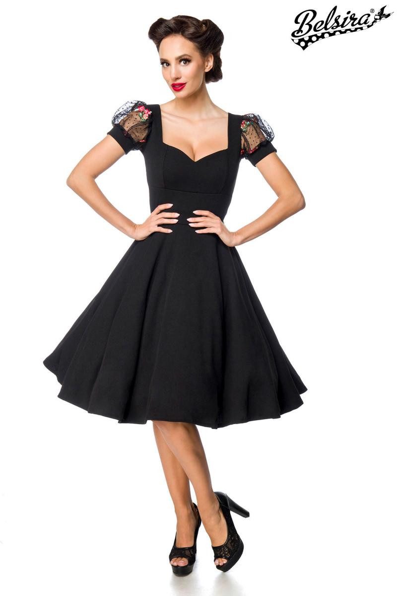 Trachtenkleid Belsira - Kleid mit Puffärmeln - (2XL,3XL,4XL,L,M,S)