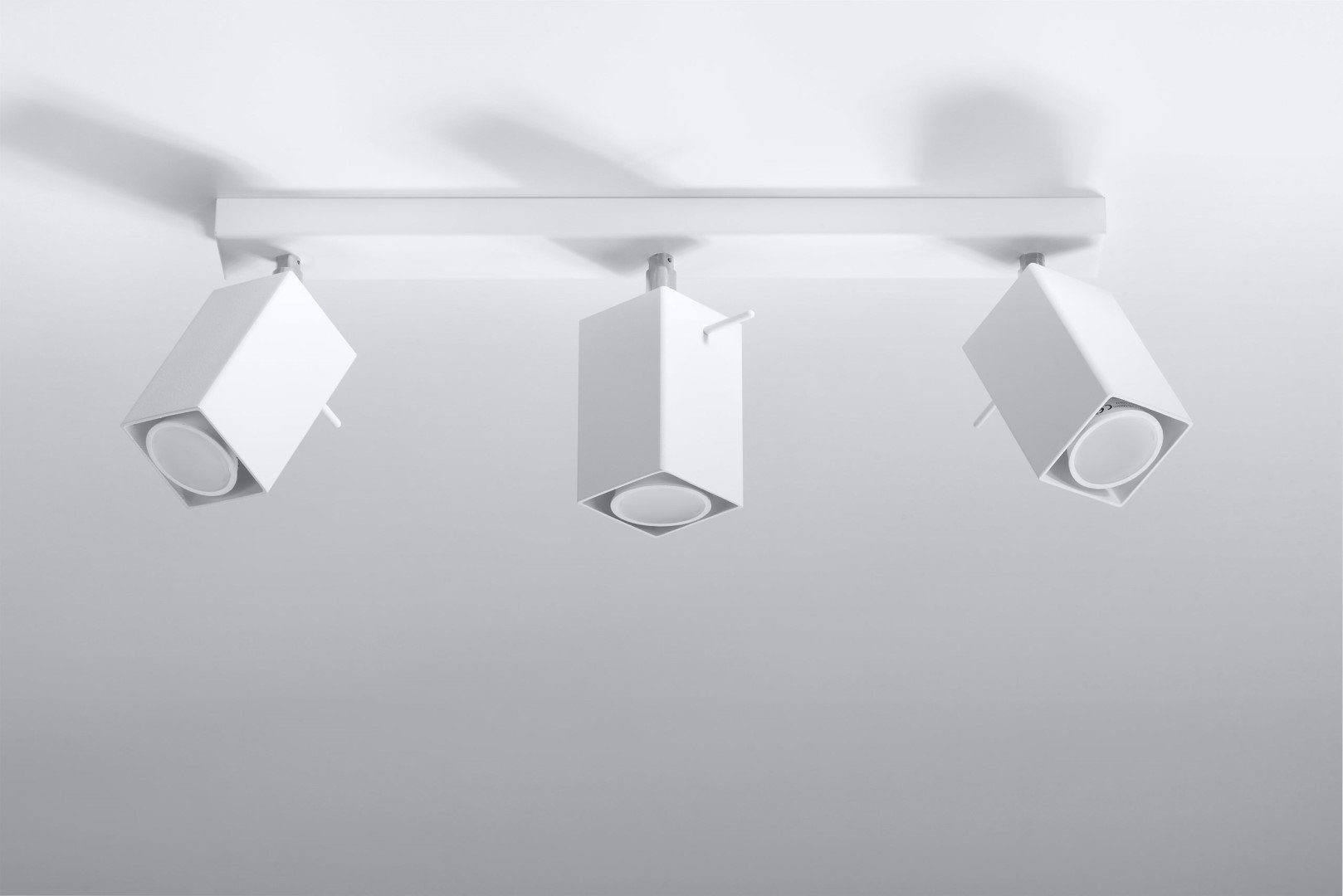 SOLLUX lighting Deckenleuchte MERIDA, ohne Leuchtmittel, Deckenlampe,  geeignet für Leuchtmittel GU10 max. 40 Watt