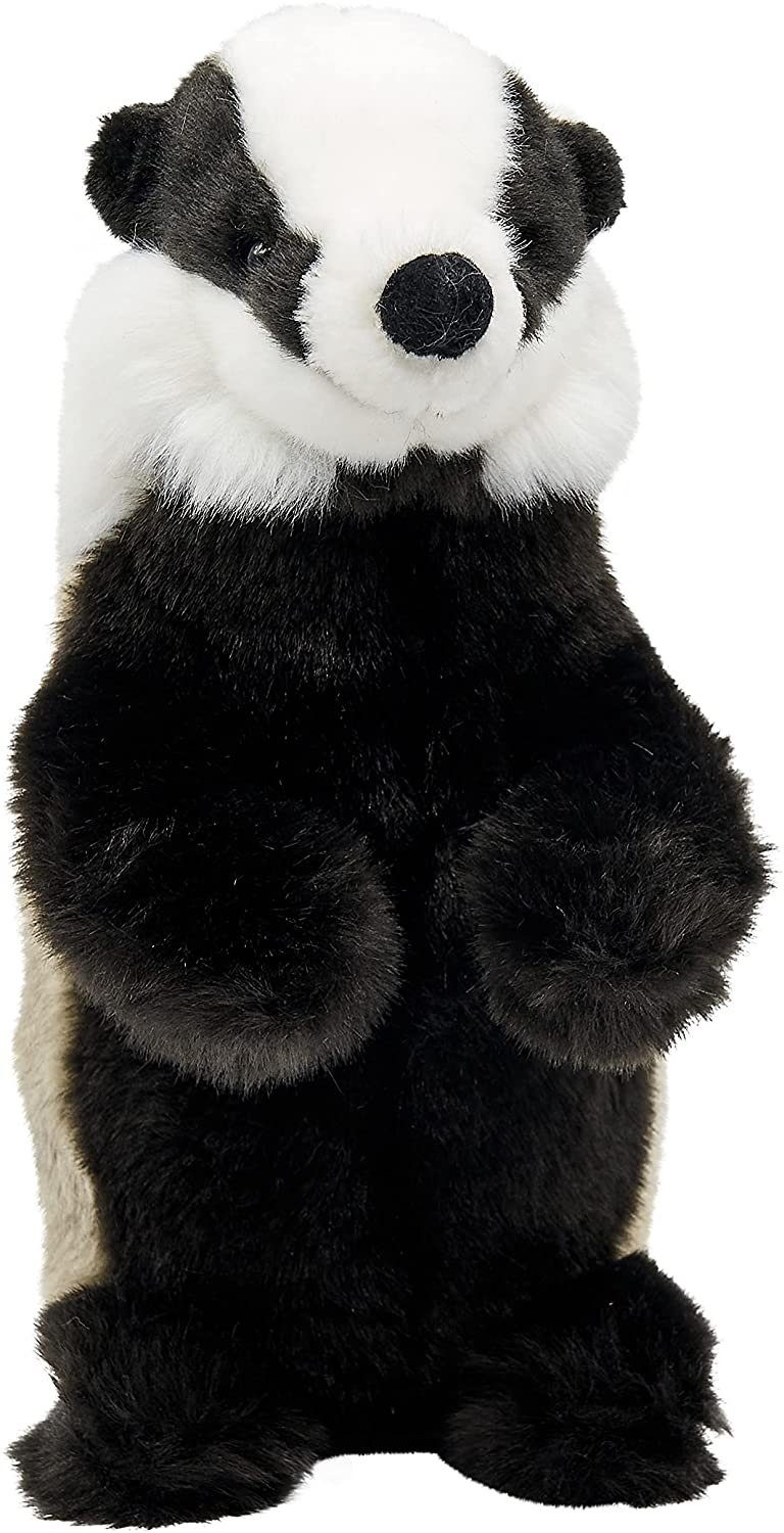 Uni-Toys Kuscheltier Dachs - verschiedene Modelle und Größen - Plüschtier, zu 100 % recyceltes Füllmaterial