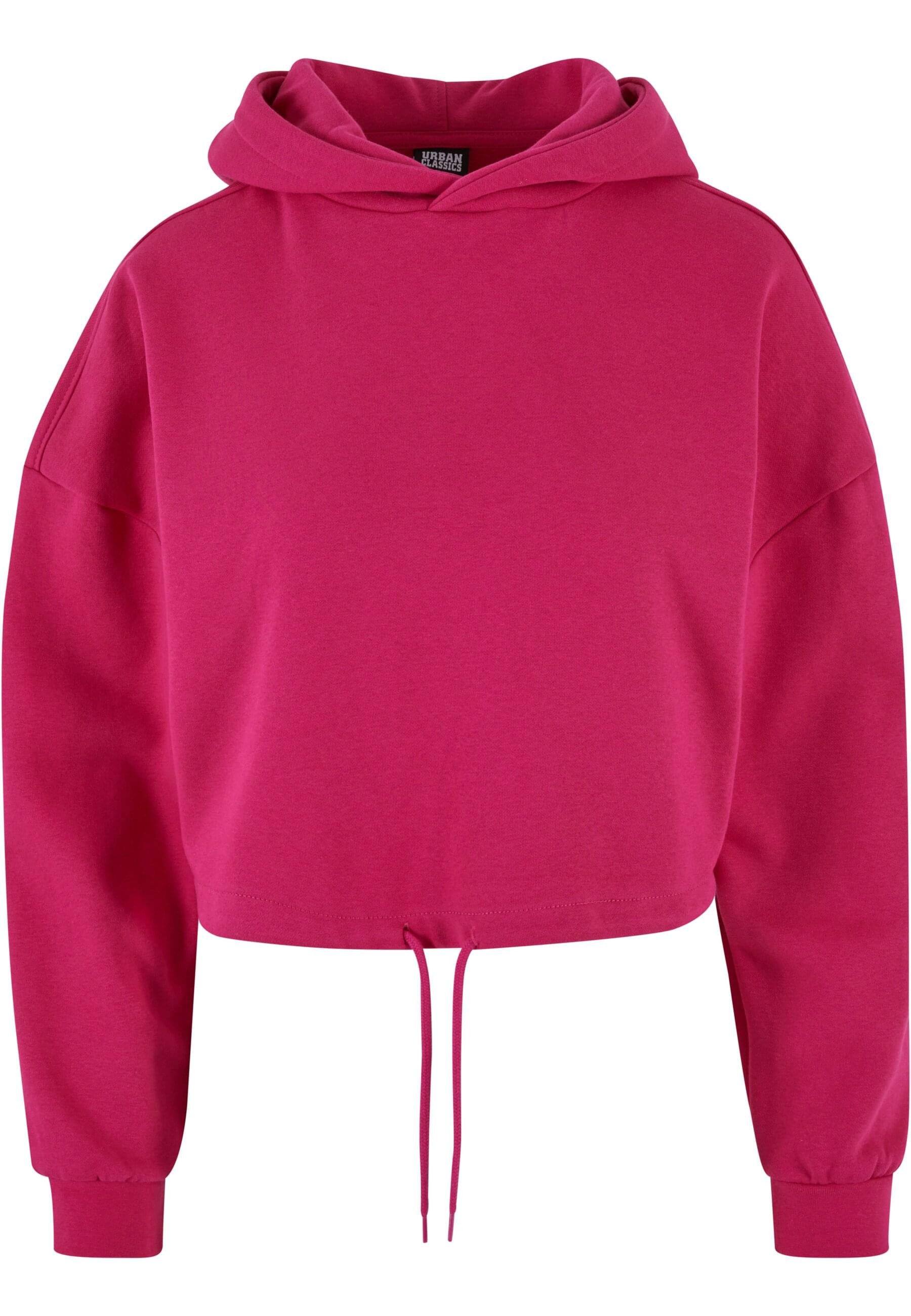 Kapuzenpullover Urban Classics Damen Ladies Cropped Oversized Hoodie