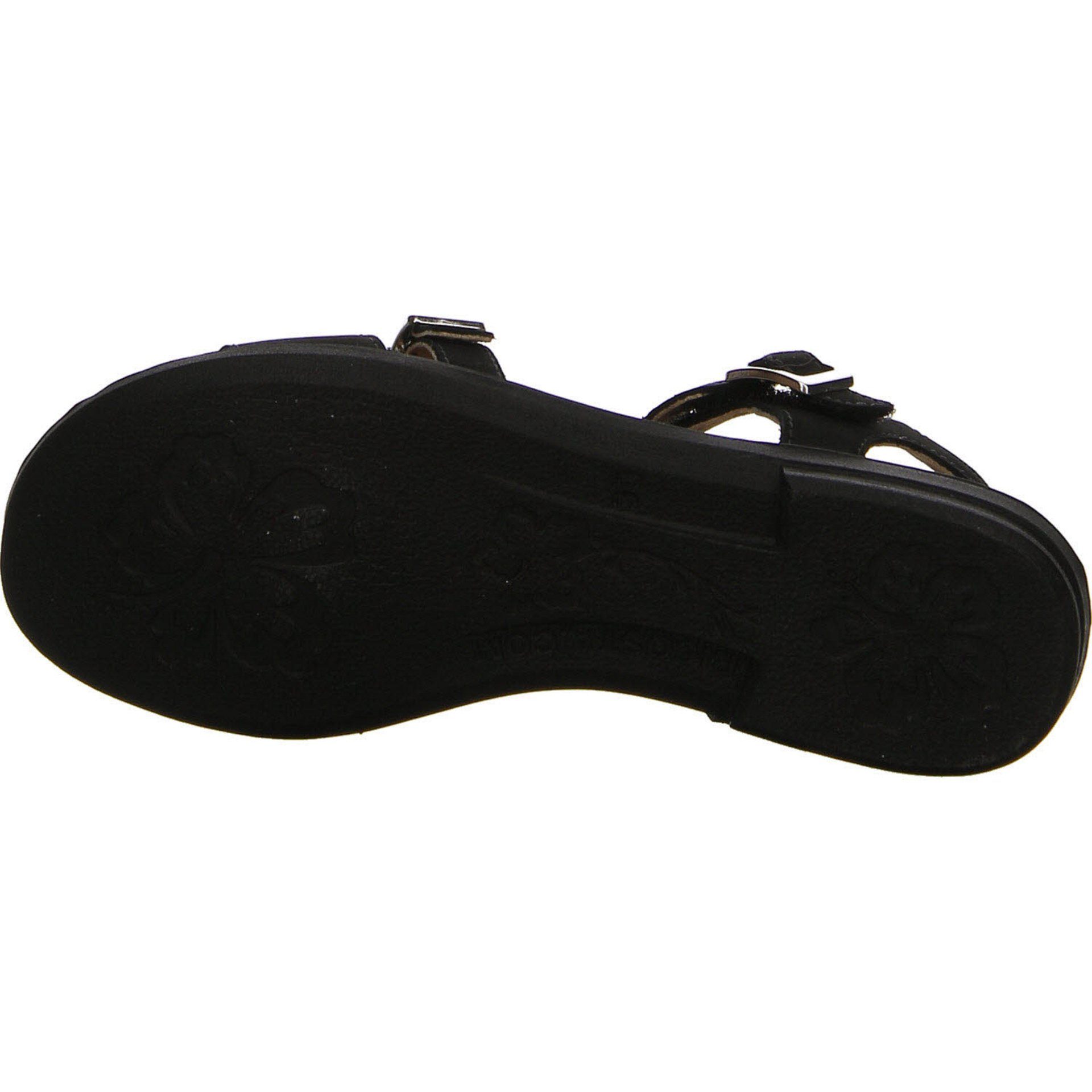 dunkel schwarz Sandale Ricosta Sandalen Glattleder Mädchen Kalja Sandalen Schuhe