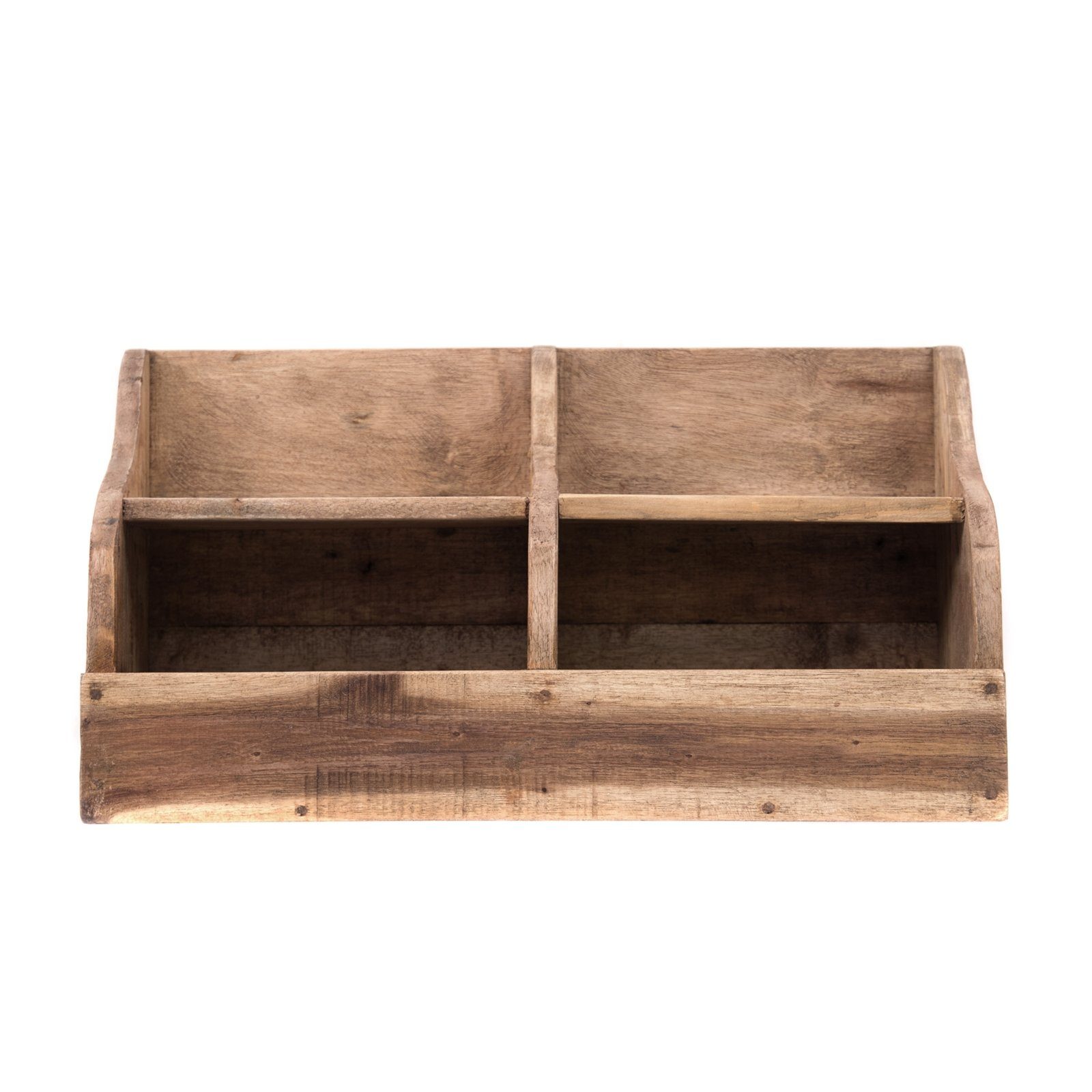 DESIGN DELIGHTS Wandregal WANDREGAL "STORAGE 40", Altholz massiv 40 cm, Hol günstig online kaufen